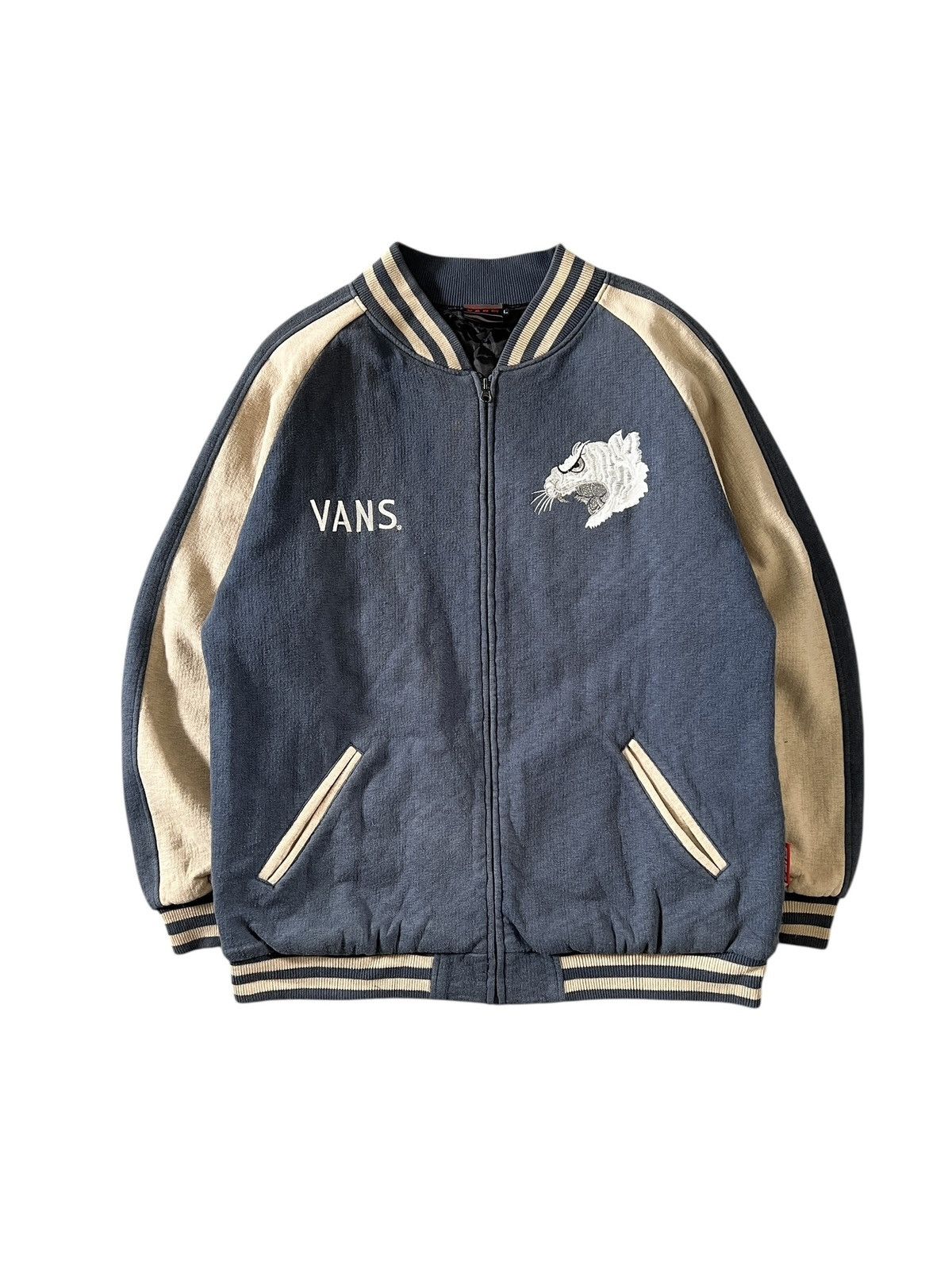 Vans Vintage 90s Vans Embroidered Souvenir Jacket Size US L / EU 52-54 / 3 - 2 Thumbnail