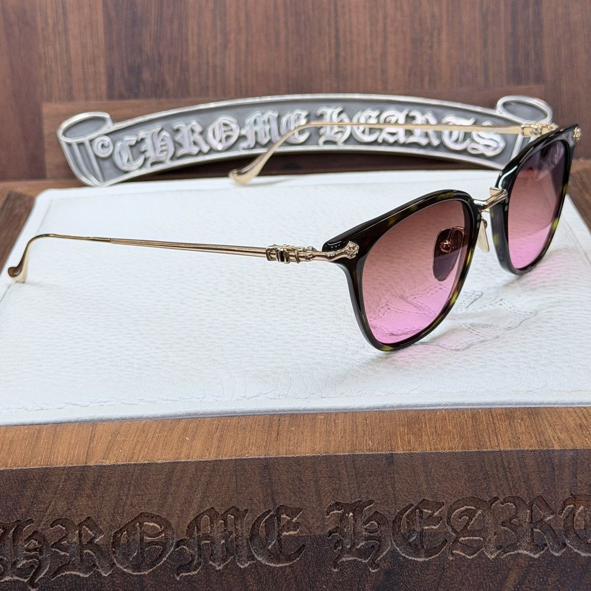Chrome Hearts Chrome Hearts SHAGASS 1/1 Sunglasses Size ONE SIZE - 4 Thumbnail