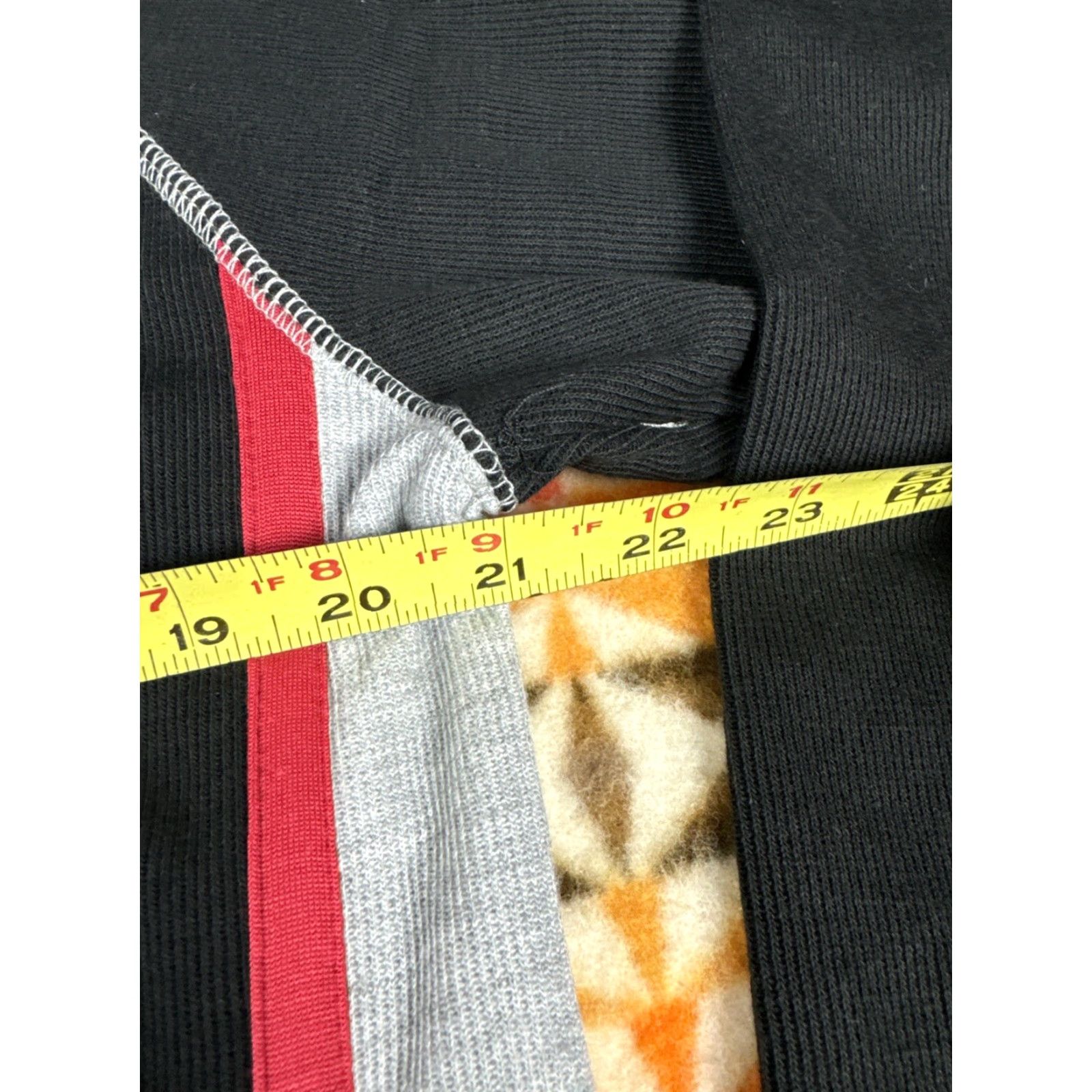 Vintage VINTAGE Cheeetah Brand Long Sleeve Thermal Shirt Mens M Black Gray Red Mens Size US M / EU 48-50 / 2 - 6 Thumbnail