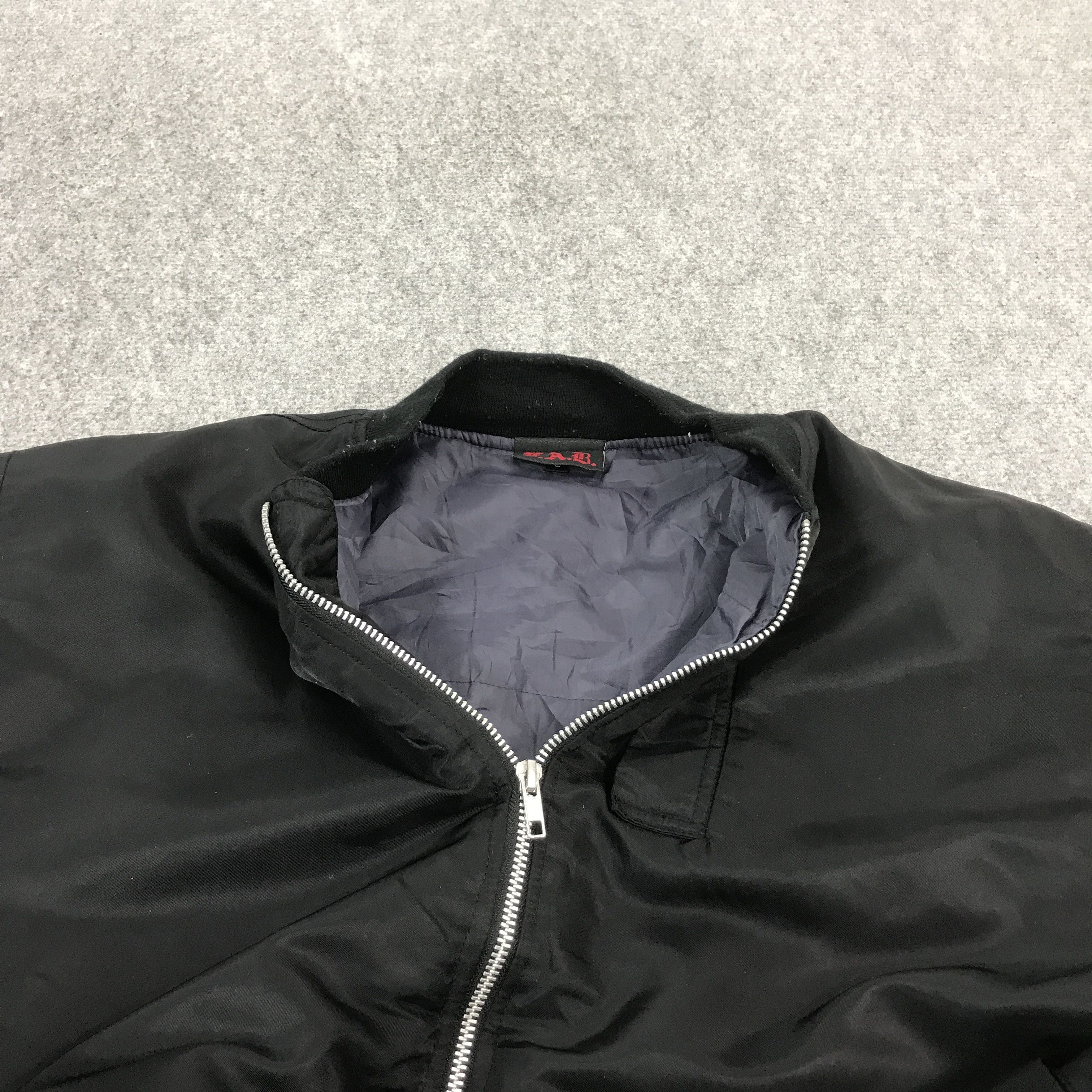 Japanese Brand JAPAN STYLE FAB BOMBER JACKET Size US L / EU 52-54 / 3 - 7 Thumbnail