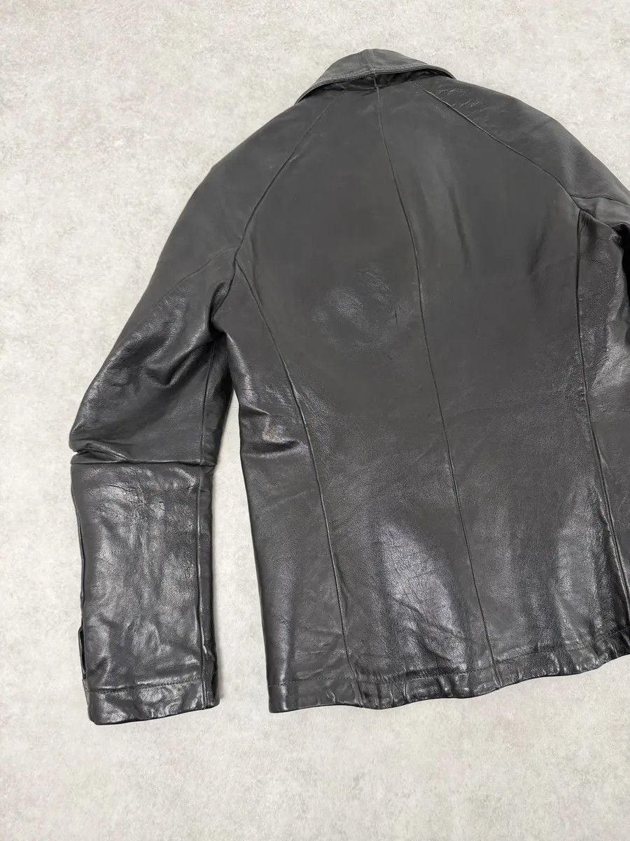Carol Christian Poell Carol Christian Poell Black Scarstitched Horse Leather Jacket Size US S / EU 44-46 / 1 - 8 Thumbnail