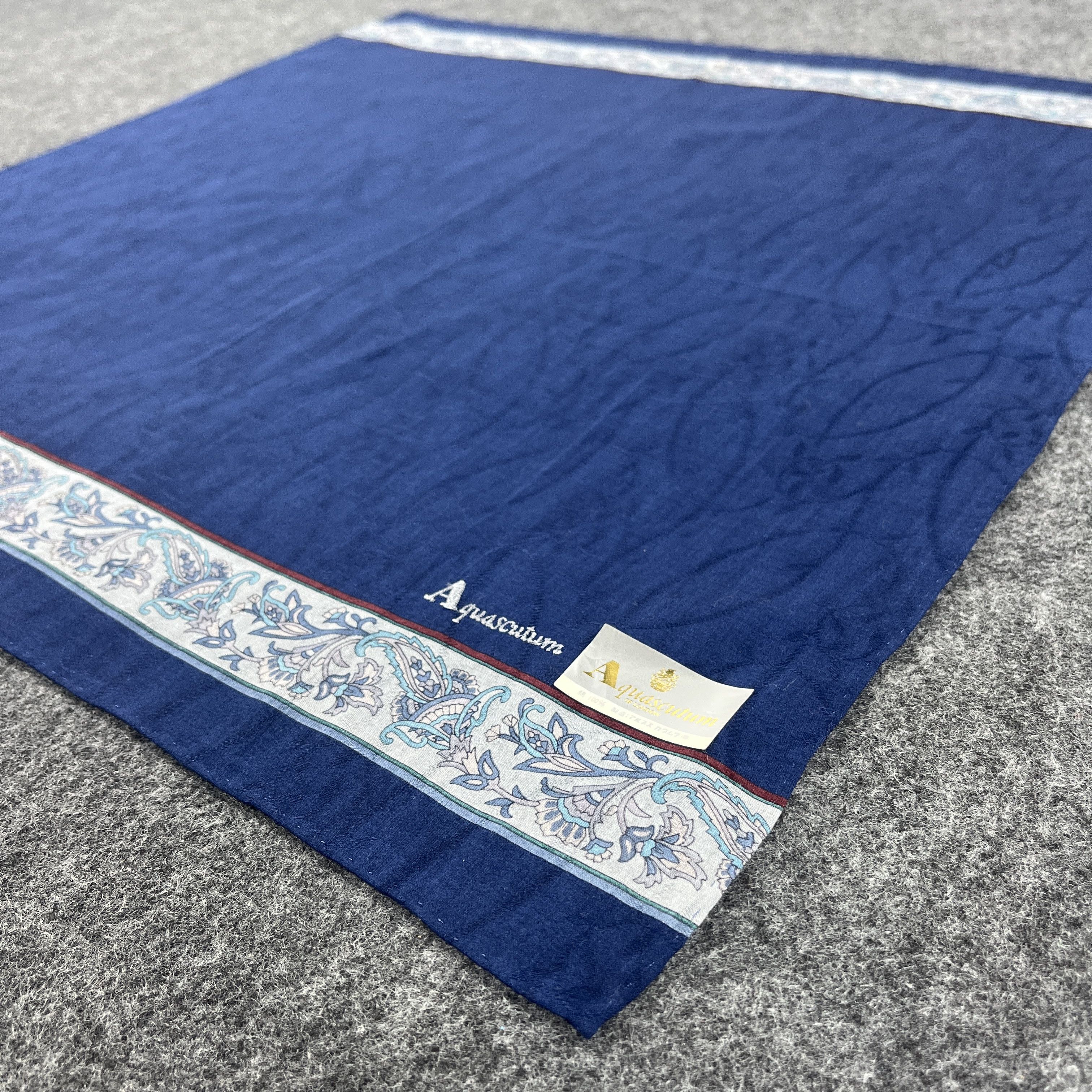 Aquascutum Aquascutum Handkerchief / Bandana / Neckerchief B191 Size ONE SIZE - 5 Thumbnail