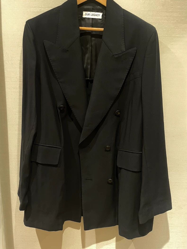 Our Legacy Our Legacy size50 Black suit Size US M / EU 48-50 / 2 - 3 Thumbnail