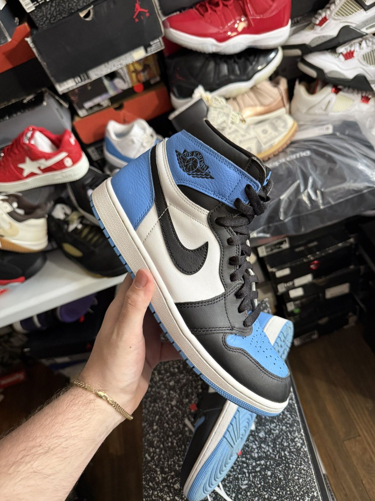 Jordan Brand Jordan retro 1 unc toe sz 10 Size US 10 / EU 43 - 1 Thumbnail