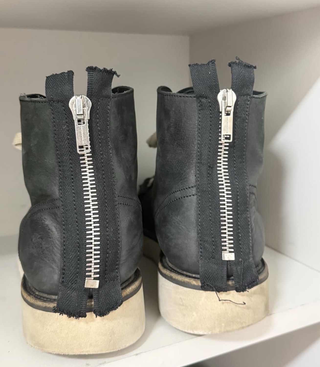 Kris Van Assche Kris Van Assche Backzip leather boots Size US 8.5 / EU 41-42 - 2 Thumbnail