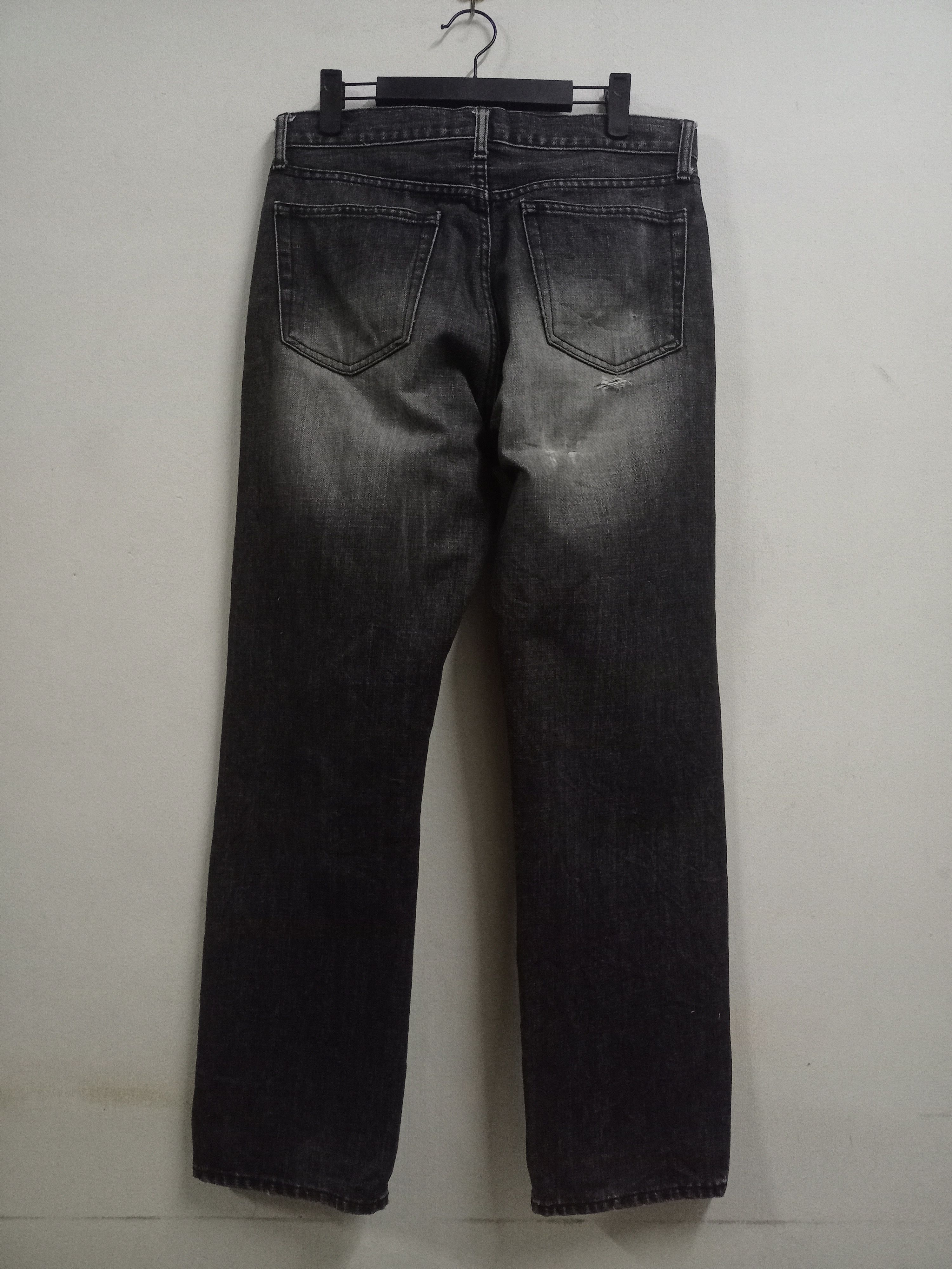 Japanese Brand × Uniqlo Vintage 90s Japanese Uniqlo Distressed Baggy Jeans Size US 32 / EU 48 - 2 Thumbnail