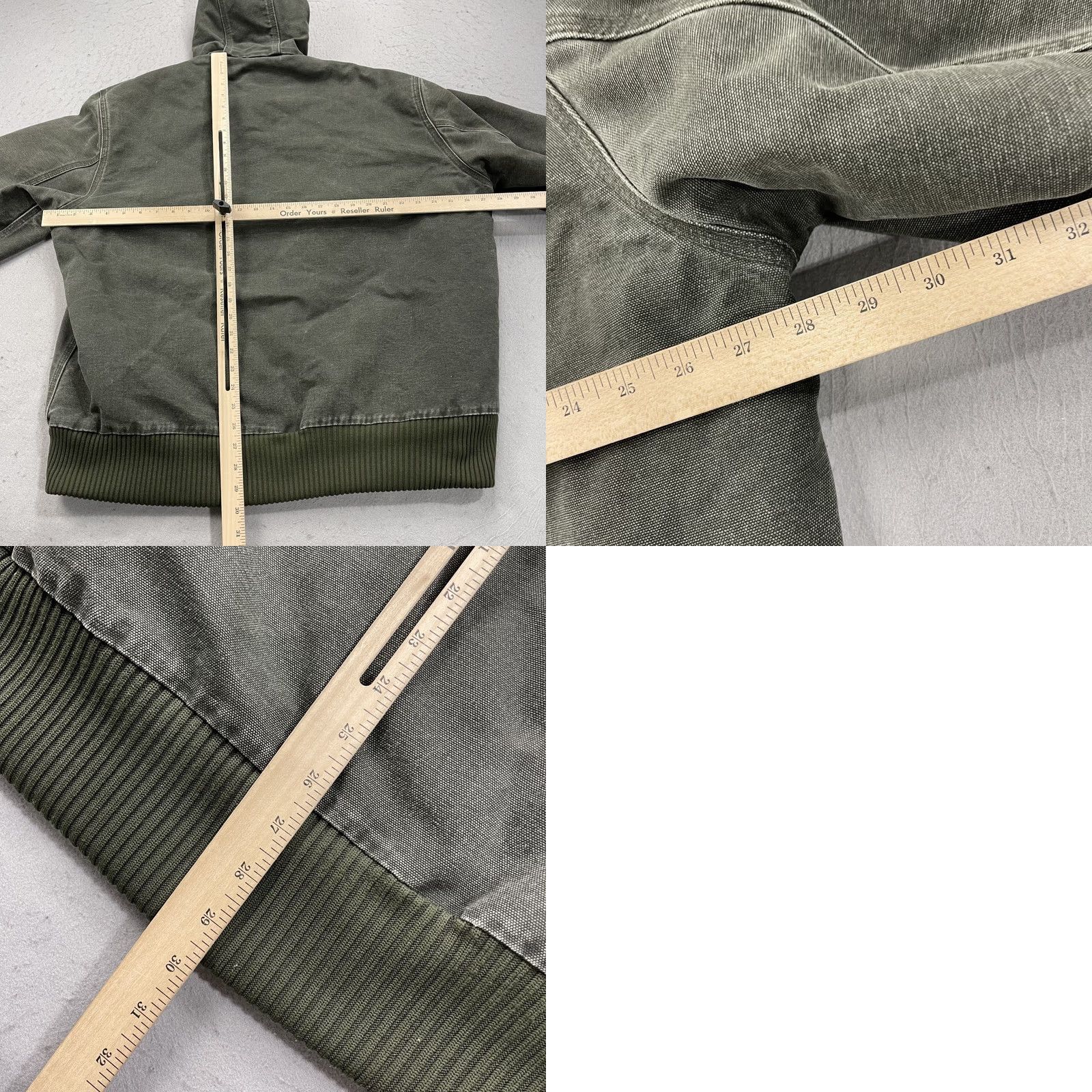 Carhartt VINTAGE Carhartt Jacket Mens XL Green J130 Hooded Distressed Workwear 90s USA Bomber Jacket Mens XS? Size US XL / EU 56 / 4 - 9 Thumbnail