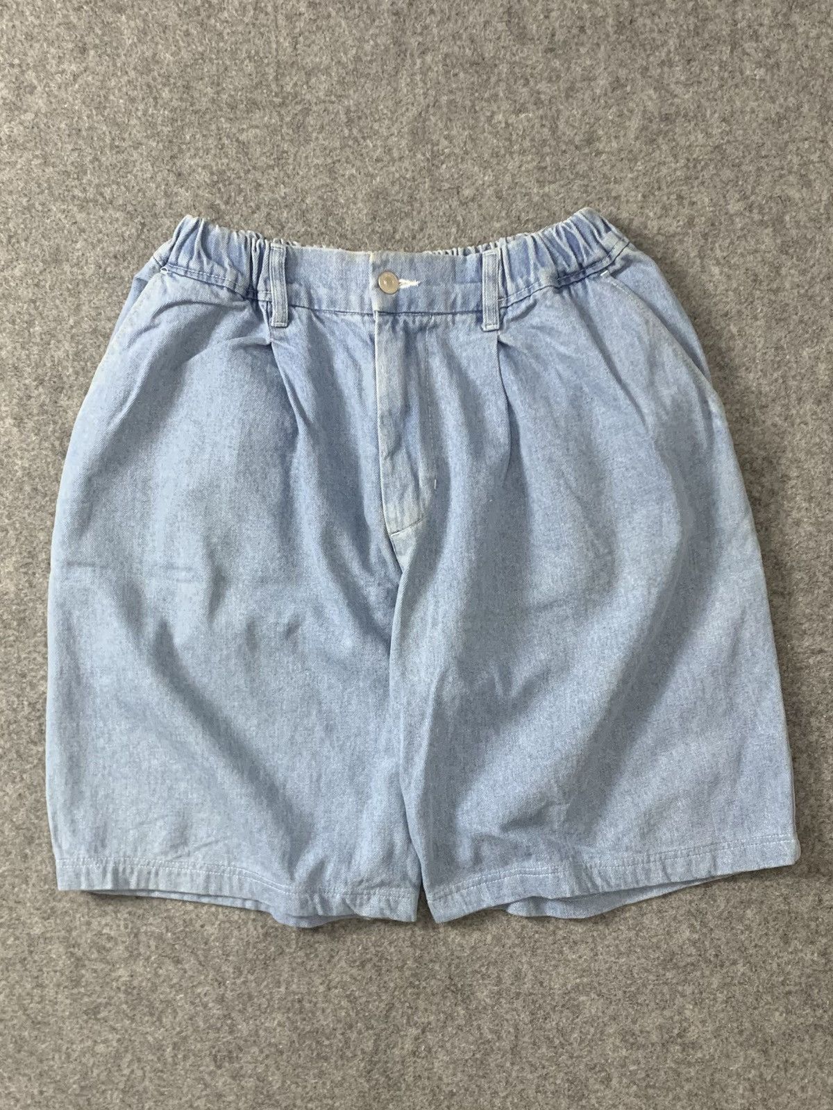 Other Vintage Blue Sky 'Lane' Y2K Baggy Fit Jortspants Size US 32 / EU 48 - 1 Thumbnail