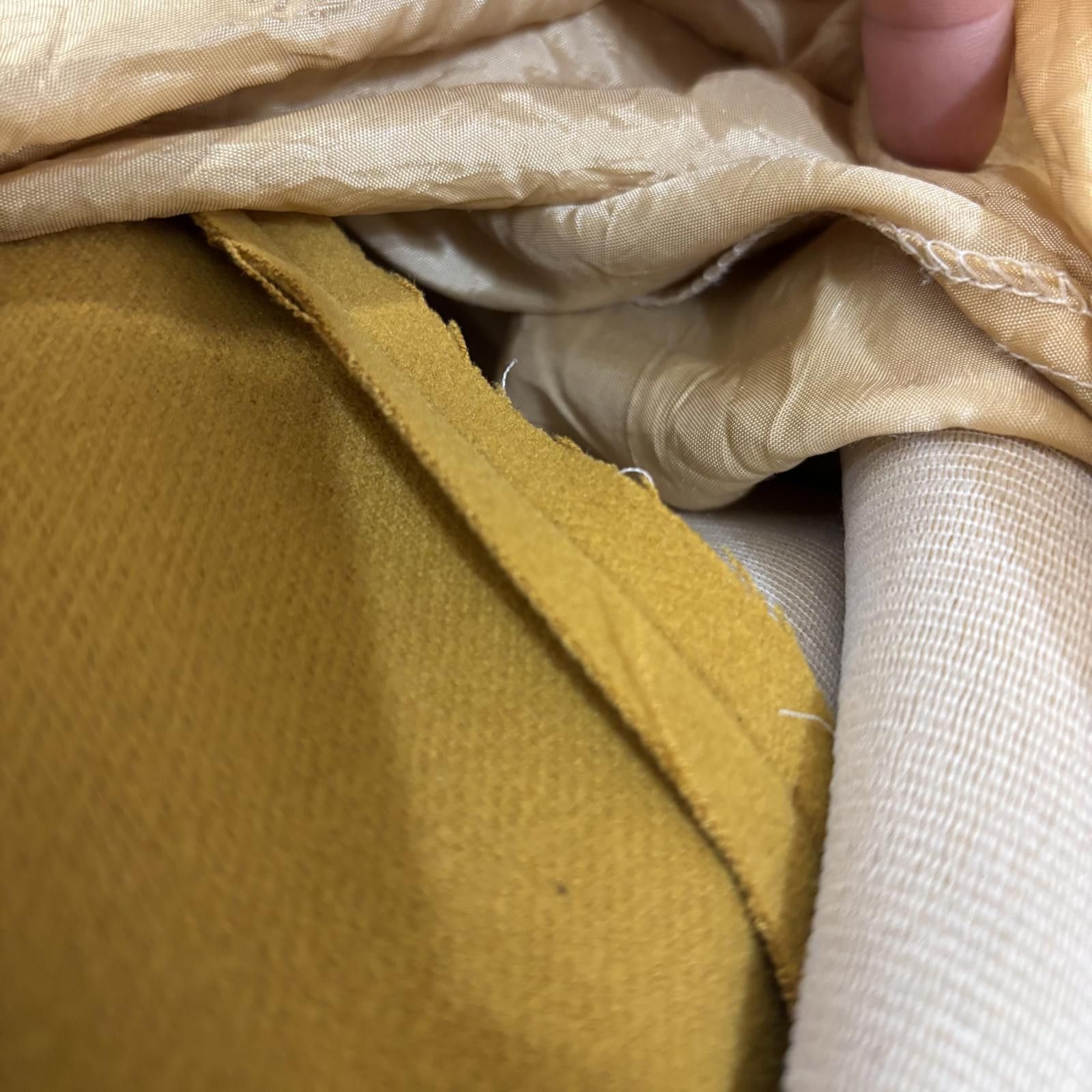 Other Vtg Y2K Mustard Butik Sule dramatic collared coat Size S / US 4 / IT 40 - 9 Thumbnail