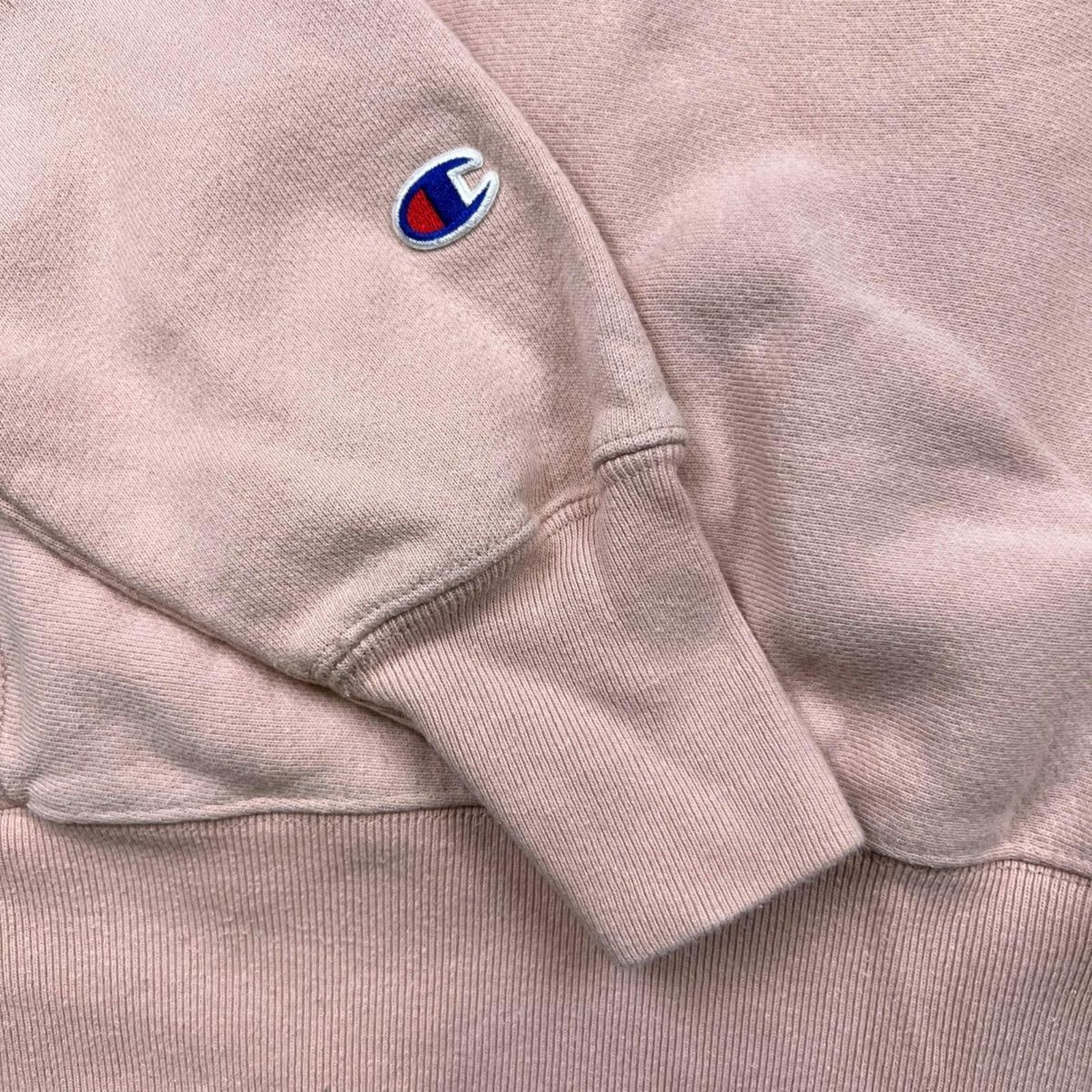 Champion × Vintage Champion Hoodie Small Reverse Weave Pullover Hood Sweatshirt Size S / US 4 / IT 40 - 4 Thumbnail