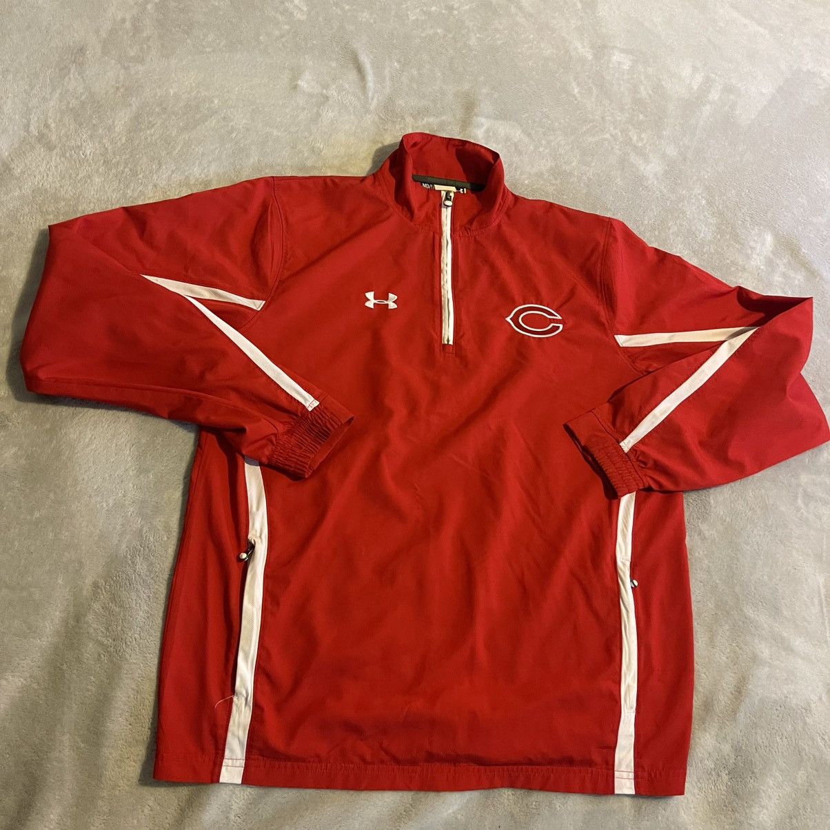 Under Armour Cincinnati Reds Jacket Men Medium Red Under Armour Loose MLB Size US M / EU 48-50 / 2 - 1 Thumbnail