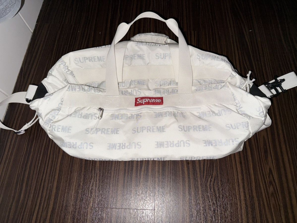 Supreme Supreme 3M Refflective Duffle Bag Repeat Pattern Size ONE SIZE - 10 Thumbnail