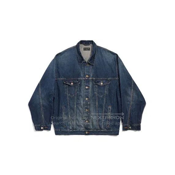Balenciaga Balenciaga Paris limited denim jacket Size US M / EU 48-50 / 2 - 8 Thumbnail