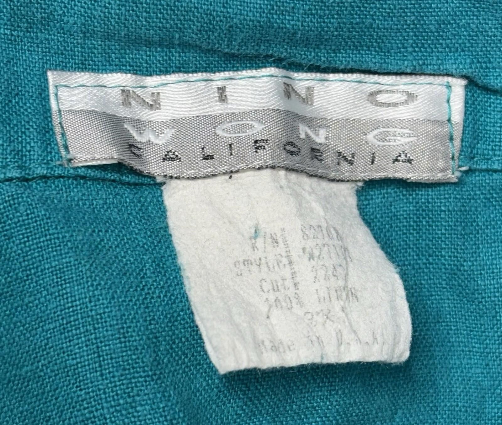 Other VTG Nino Wong California Linen Shirt Women's 3XL Tunic USA Size 3XL / US 20-22 - 2 Thumbnail