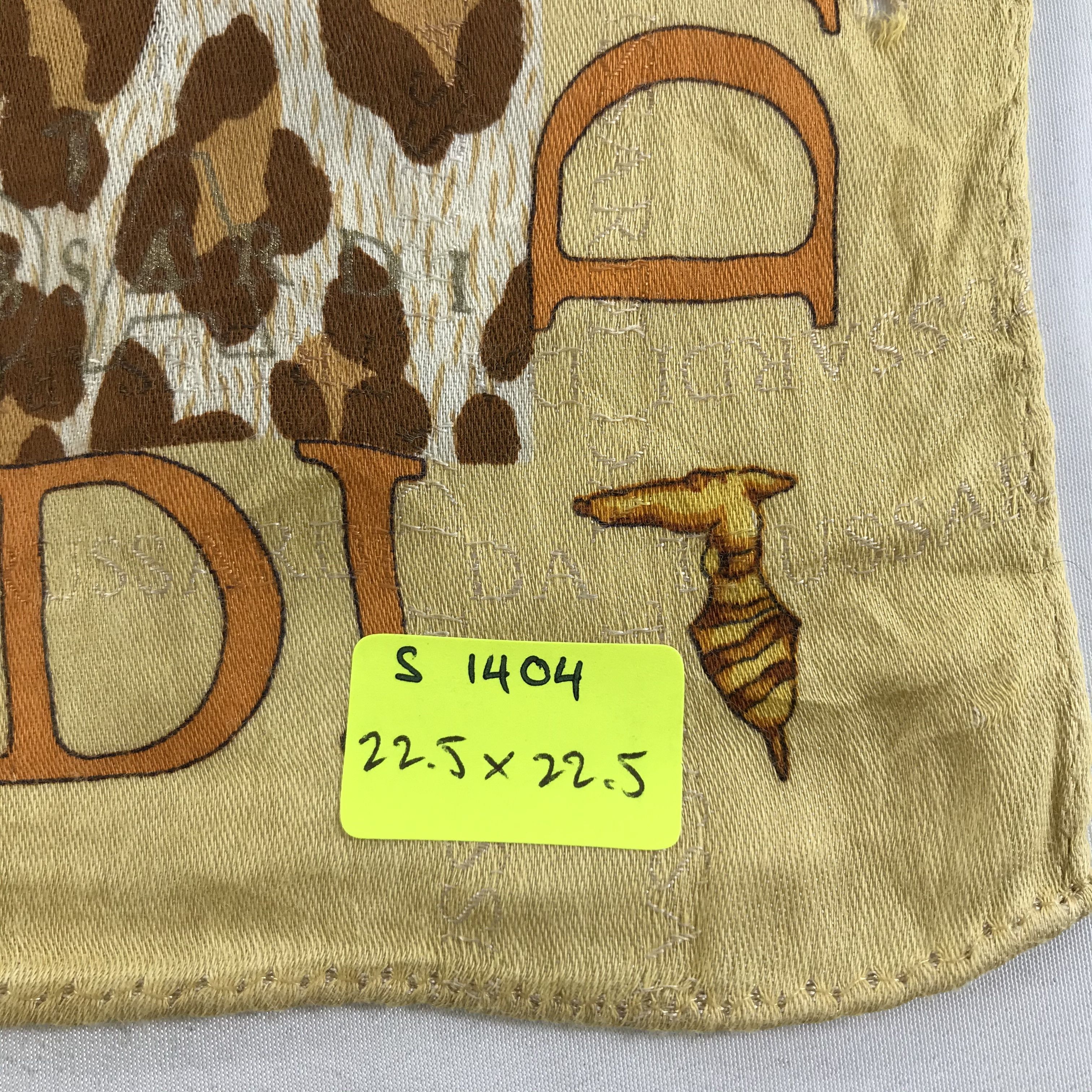Trussardi × Vintage Trussardi Bandana / Handkerchief / Neckerchief - S1404 Size ONE SIZE - 6 Thumbnail