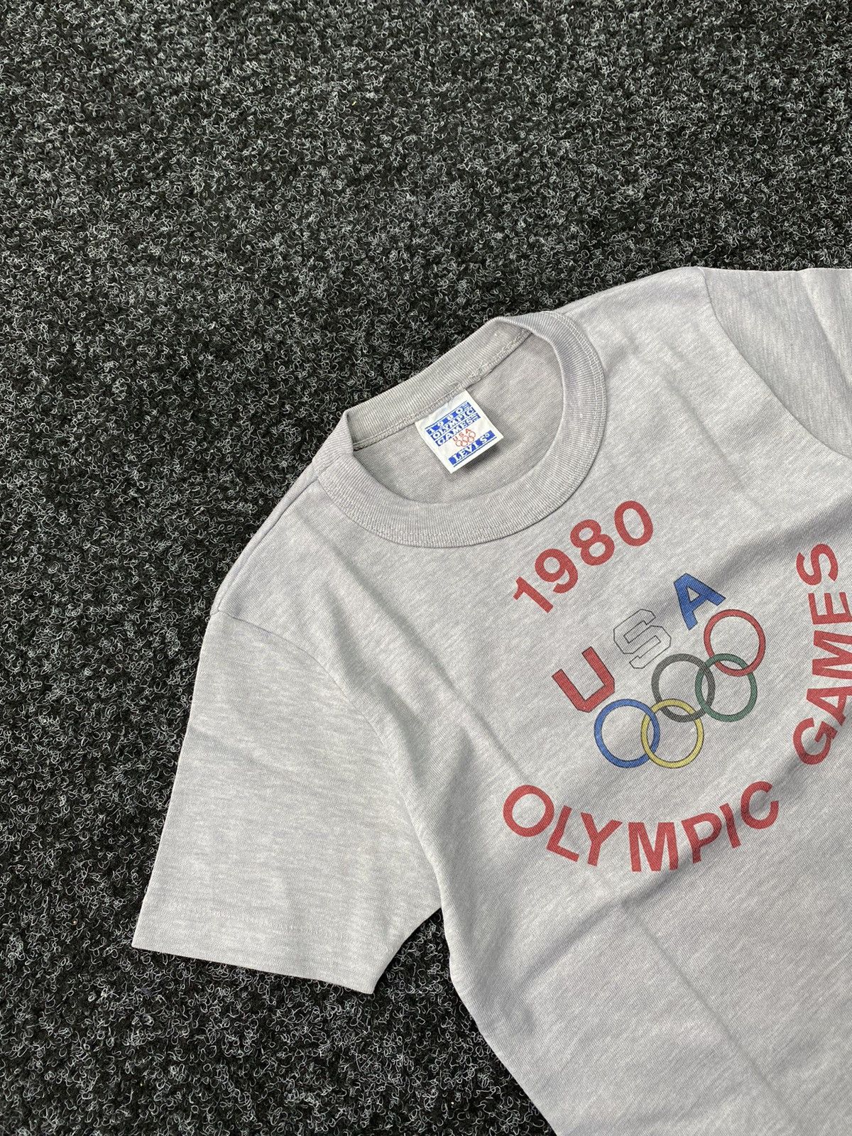 Levi's Vintage Clothing × USA Olympics 1980 LEVI’S OLYMPIC GAMES VERY RARE MADE IN USA TEE Size S / US 4 / IT 40 - 2 Thumbnail