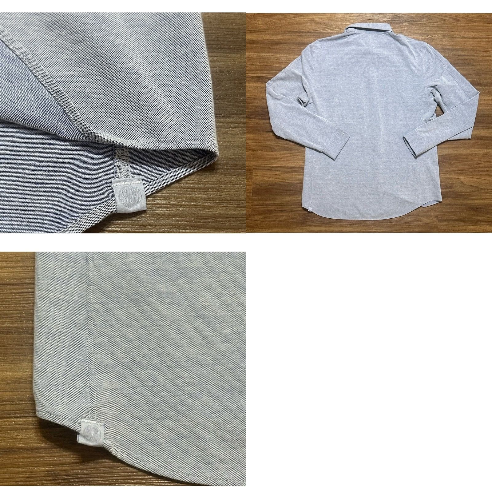 Lululemon Lululemon Commission Button-Up Light Blue Performance Stretch Office Shirt Sz L Men Button-Up Sleeve Missing (Stitchable) Collared Long Sleeve Black? Size US L / EU 52-54 / 3 - 8 Thumbnail