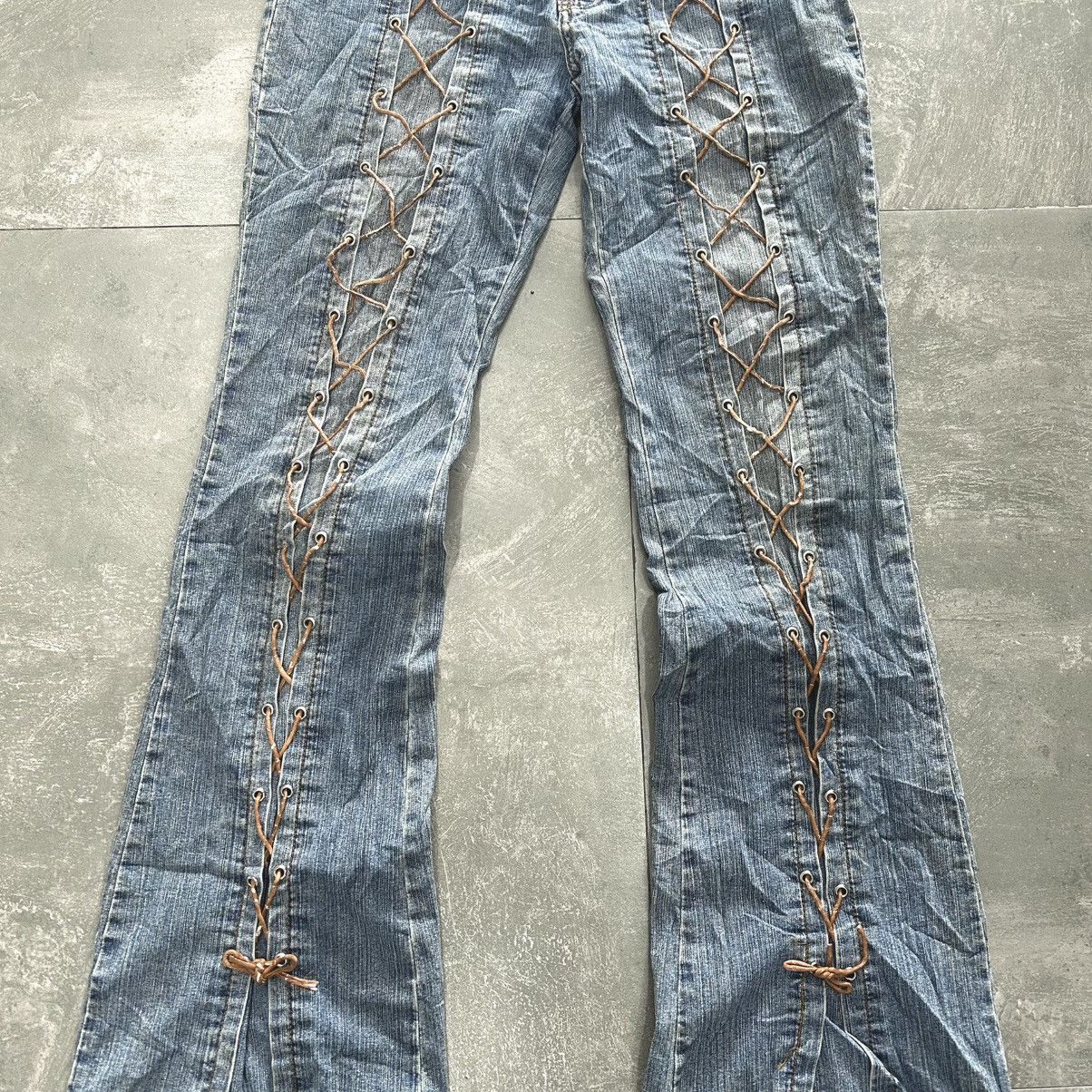 Japanese Brand Vintage Flared Denim 2HOT Size US 29 - 16 Thumbnail