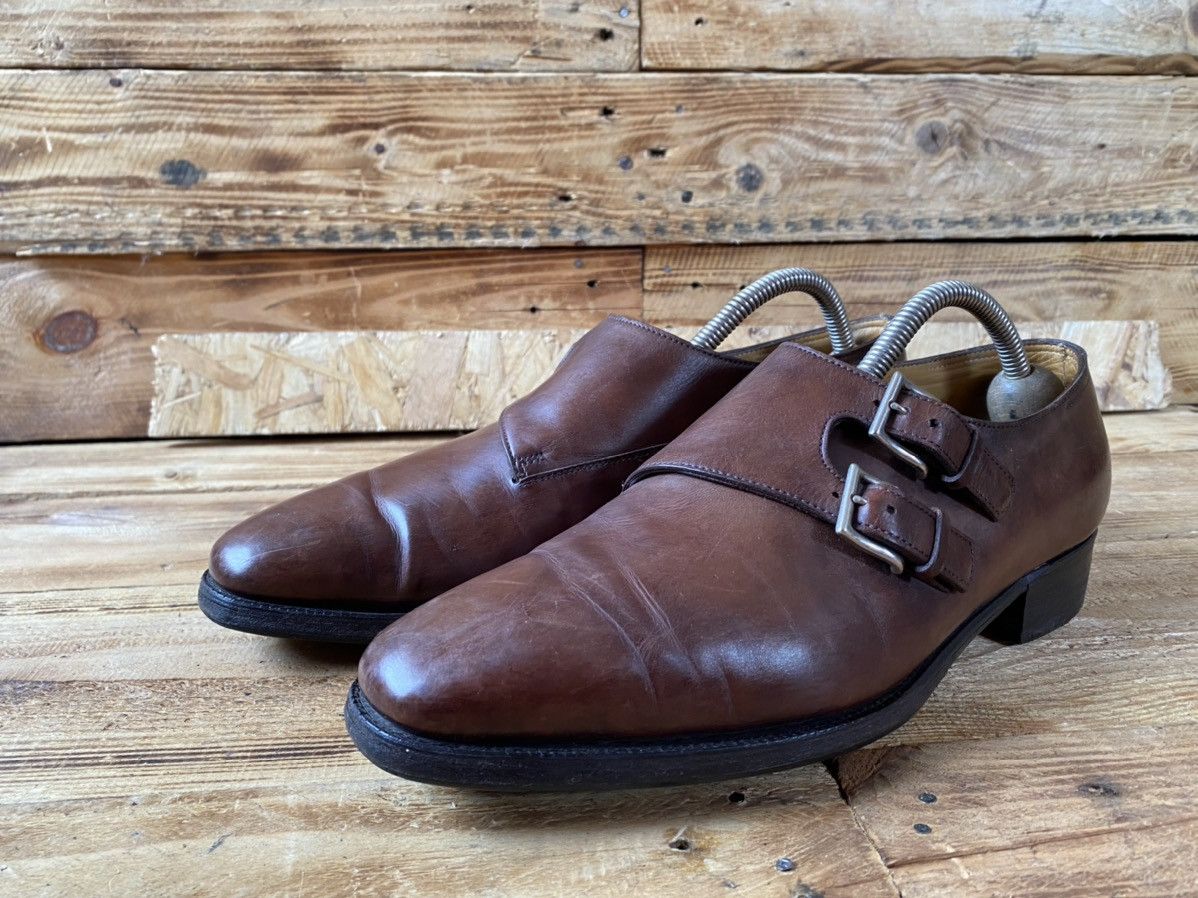 John Lobb John lobb chapel double monk strap leathers shoes sz6.5EE Size US 7.5 / EU 40-41 - 5 Thumbnail