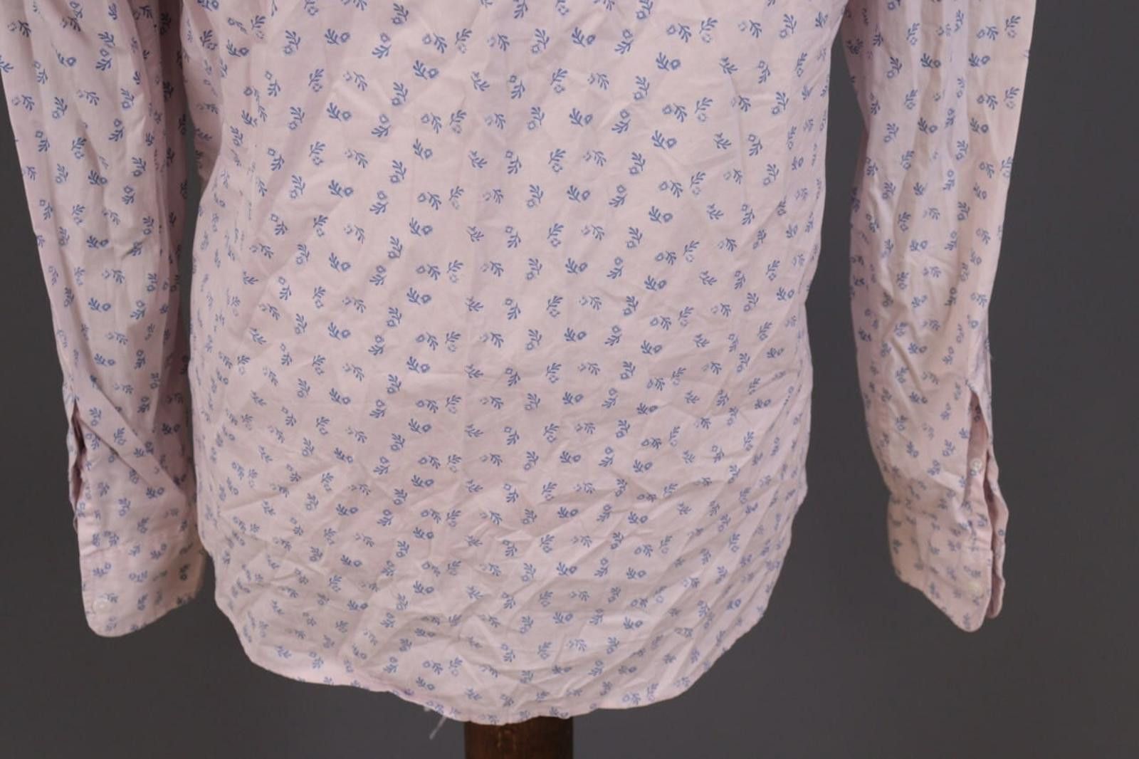 J.Crew J.Crew Slim Fit Pink Floral Dress Shirt Size 42 / L Size US L / EU 52-54 / 3 - 6 Thumbnail
