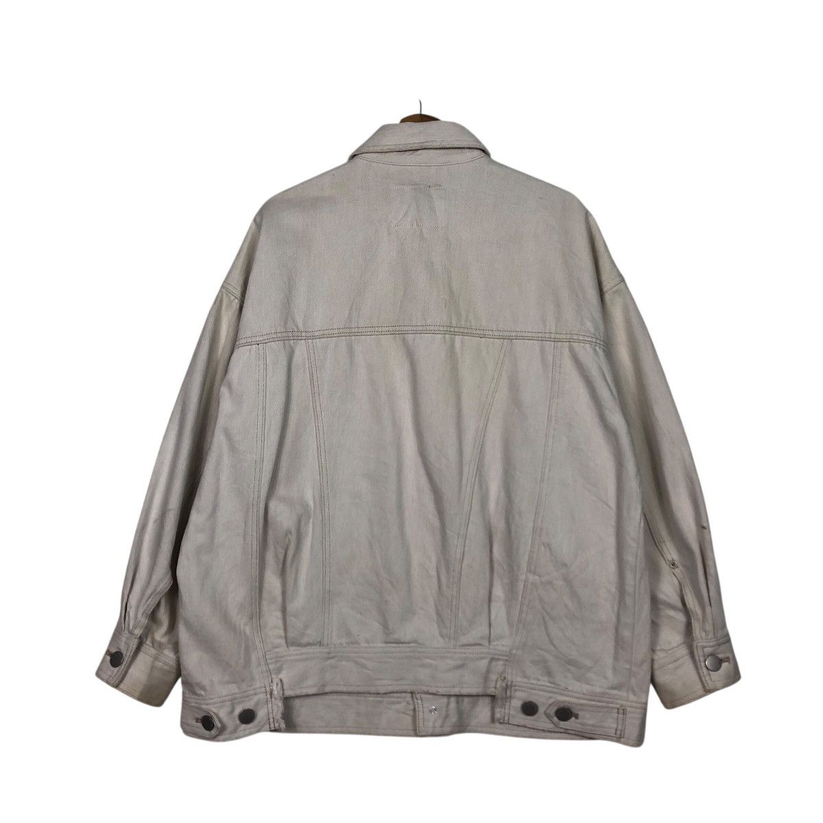 Issey Miyake 📌Vintage Denim Chore Jacket Pageboy Patchwork Design Size US M / EU 48-50 / 2 - 9 Thumbnail