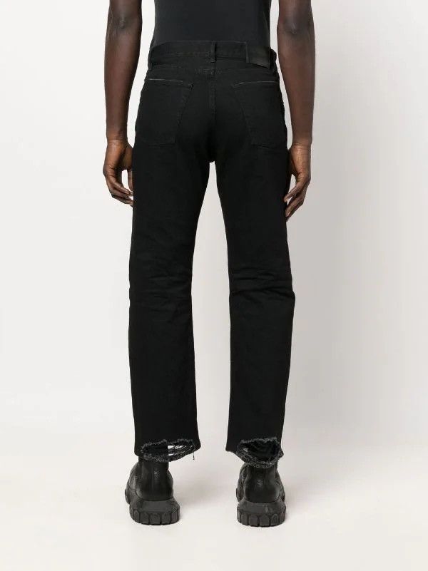 Balenciaga Balenciaga Lost Tape raw-cut slim fit jeans Size US 32 / EU 48 - 4 Thumbnail