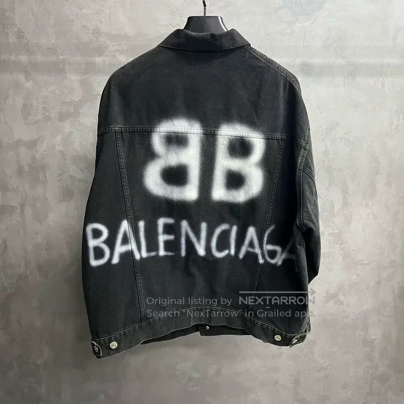 Balenciaga Balenciaga denim jacket Size US S / EU 44-46 / 1 - 5 Thumbnail