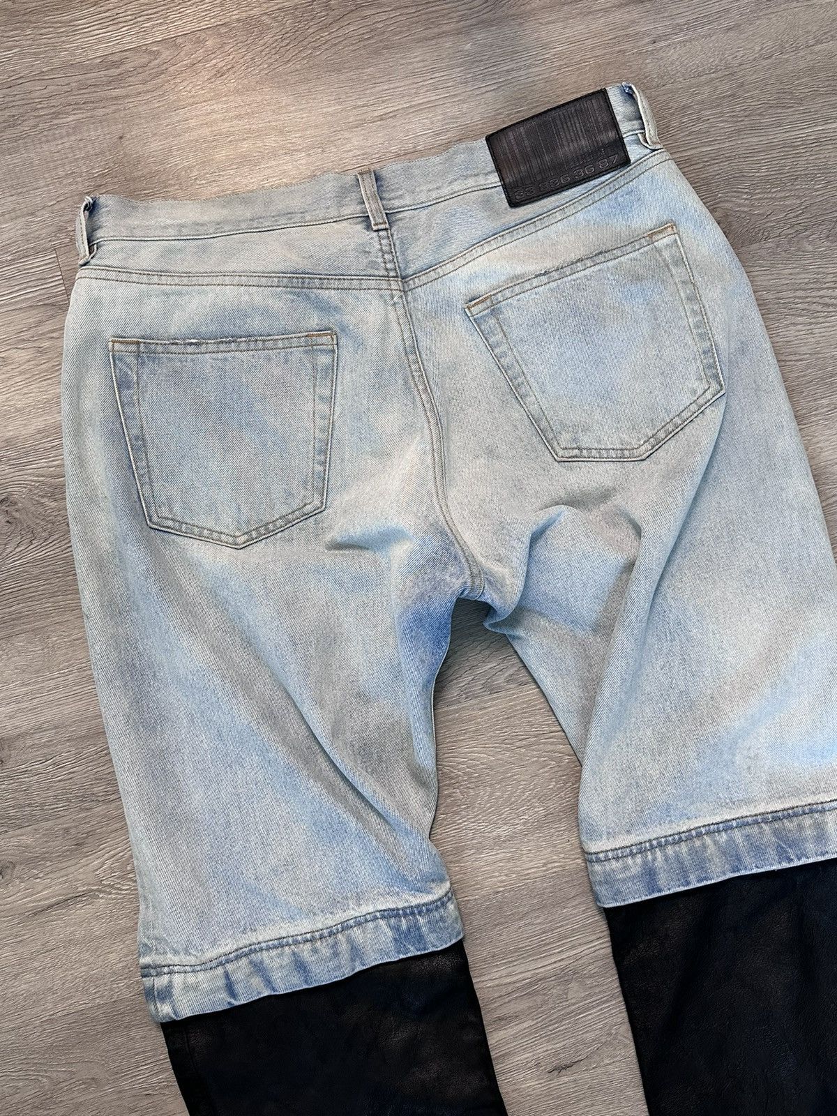 Vetements VTMNTS Denim / Leather Convertible Jeans Size US 34 / EU 50 - 3 Thumbnail