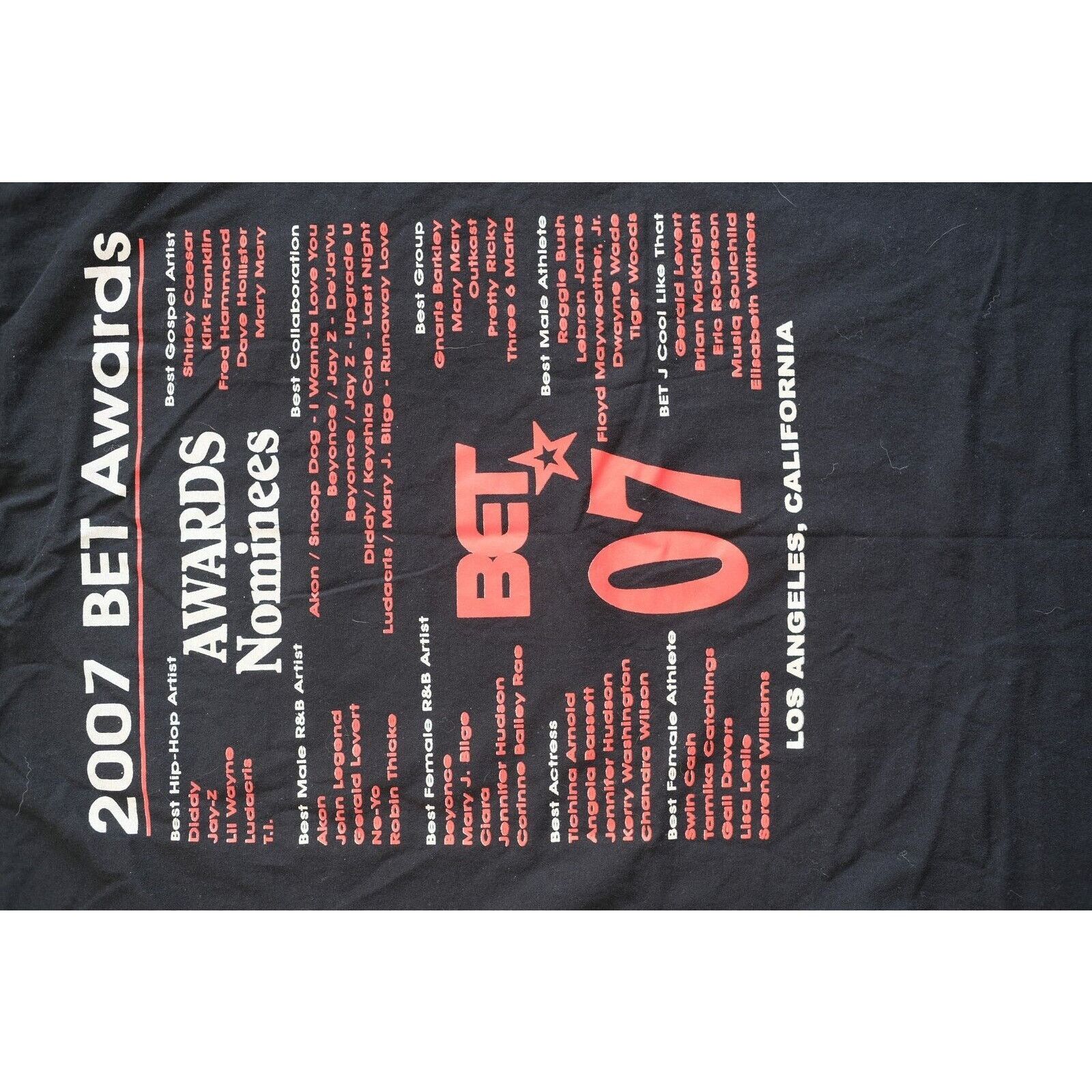 Other Vintage 2007 BET Awards Jay 50 Ludacris Rap T-Shirt EG XL Size US XL / EU 56 / 4 - 8 Thumbnail