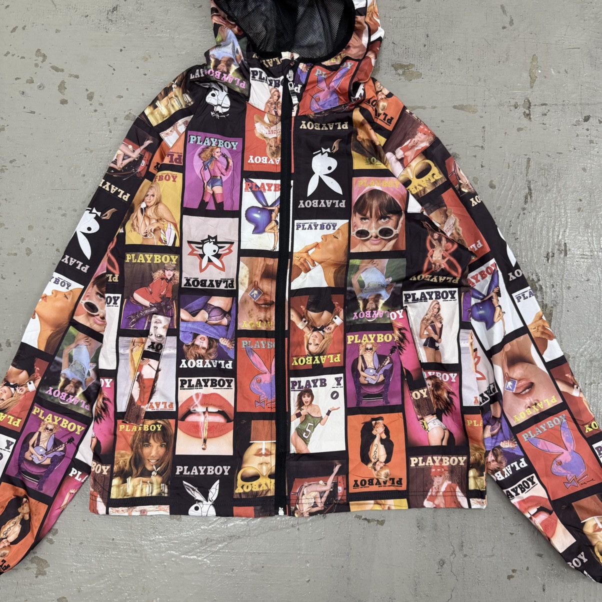 Playboy Playboy Magazine Cover Pornstar Windbreaker Jacket Size US L / EU 52-54 / 3 - 3 Thumbnail