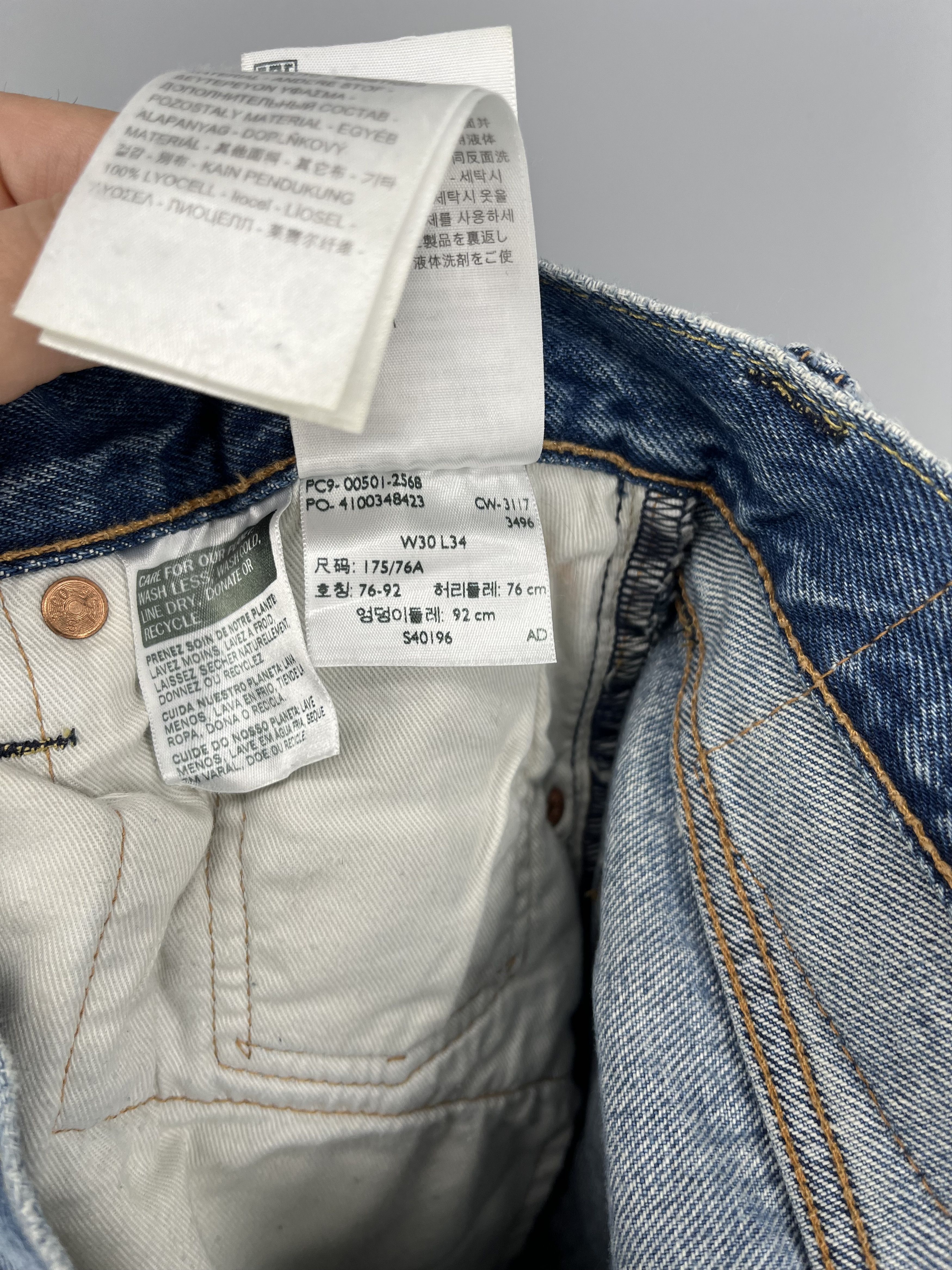 Levi's Remate Pantalon Mezclilla Levis 501 Casual Moda Envio Gratis Size US 30 / EU 46 - 10 Thumbnail