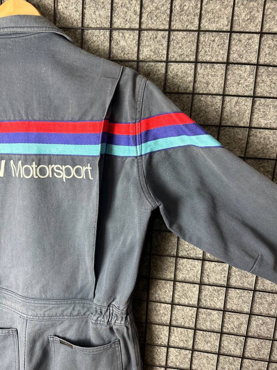BMW VTG 1970s Or 1980s BMW Denim Racing Suit 1970-1989 Size US 32 / EU 48 - 4 Thumbnail
