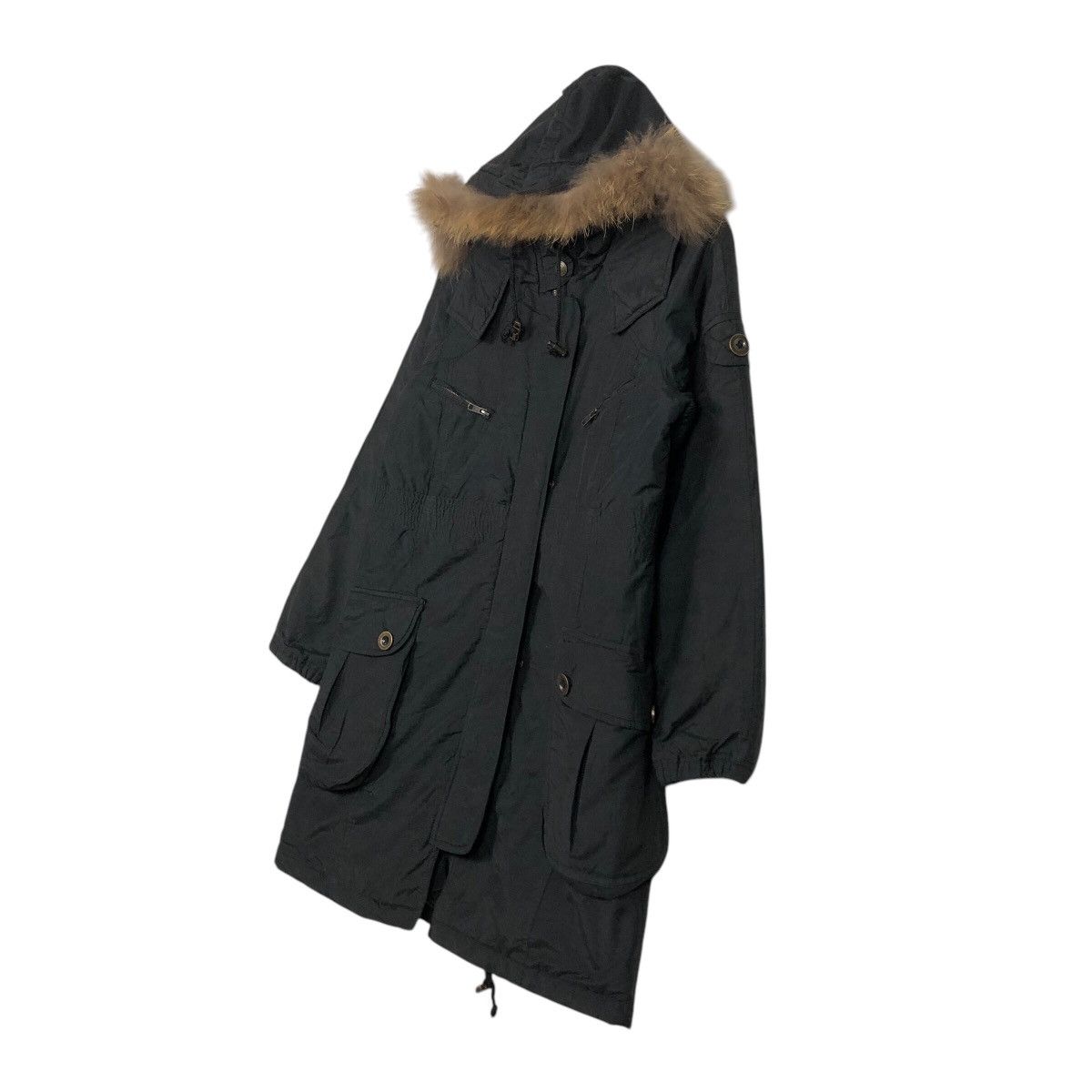 Japanese Brand × Von Dutch 📌Vintage Parka Jacket Biker Punk Von Dutch Mink Fur Hoodie Size US L / EU 52-54 / 3 - 3 Thumbnail