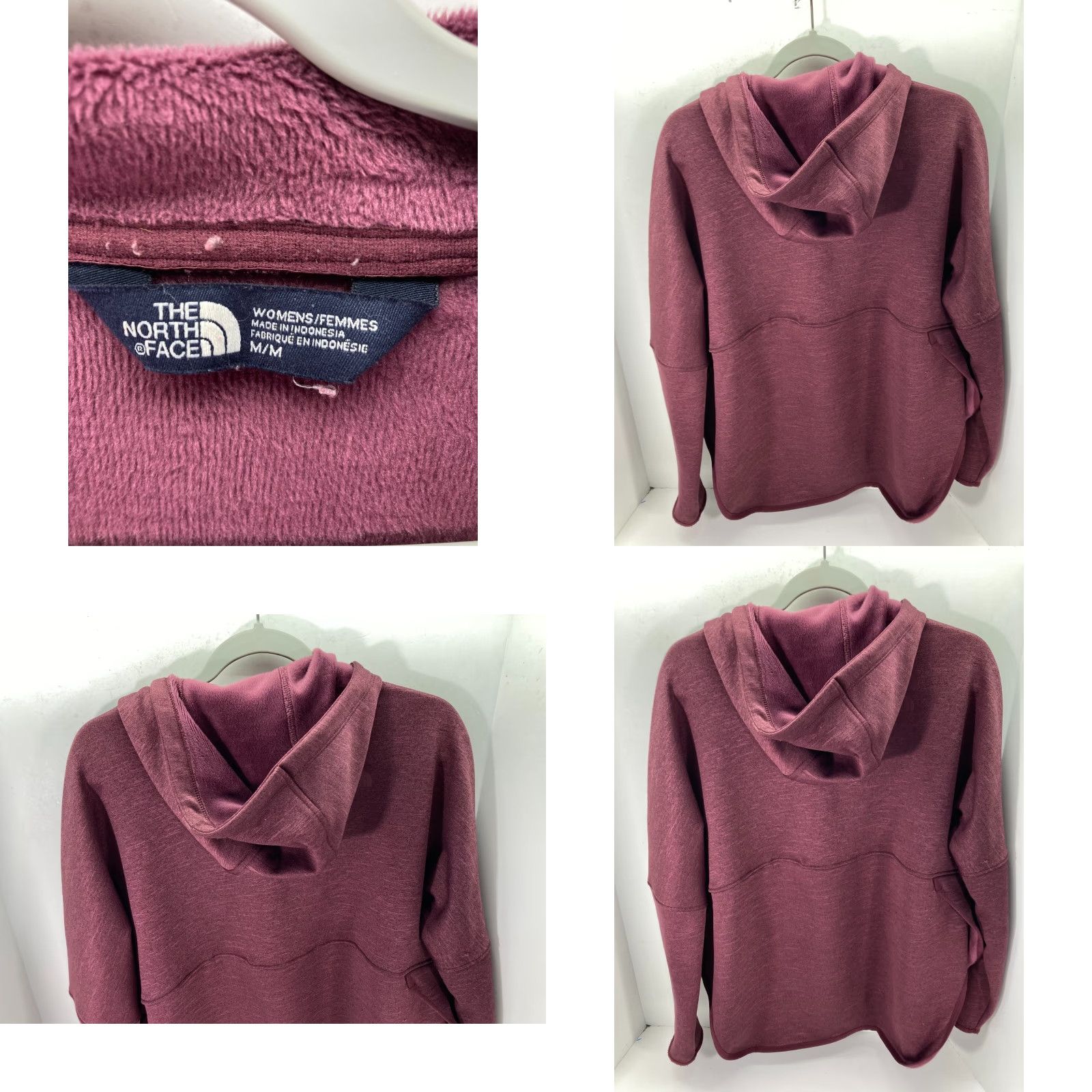 The North Face The North Face Hooded Sweatshirt Jacket Womens M Red Full Zip Cozy Slacker Size M / US 6-8 / IT 42-44 - 8 Thumbnail