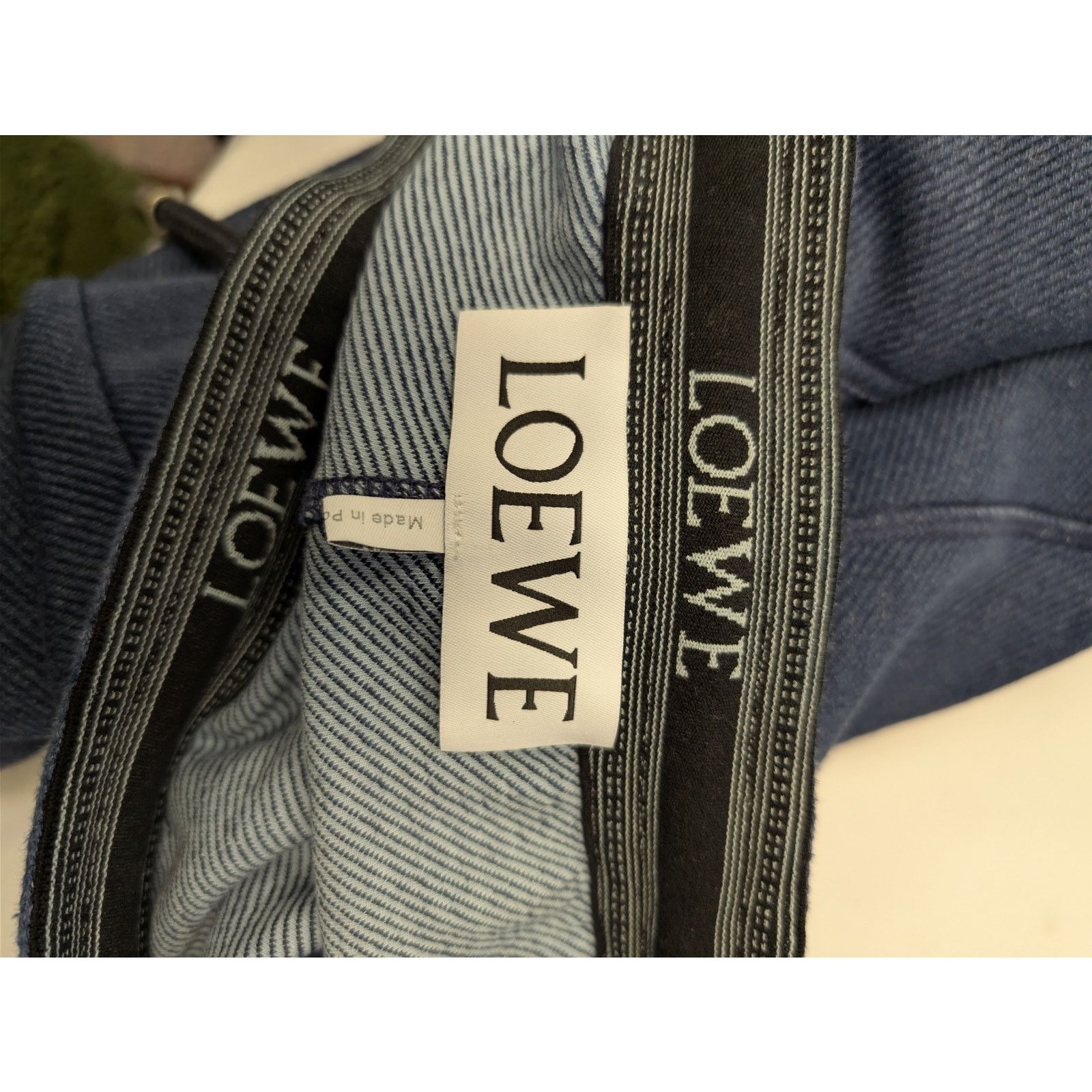 Loewe o1rshd1 Drawstring Denim Trousers in Indigo Blue Size US 34 / EU 50 - 17 Thumbnail