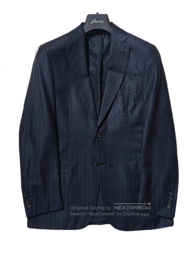 Brioni Brioni Pure wool handmade single-breasted suit Size US S / EU 44-46 / 1 - 1 Thumbnail