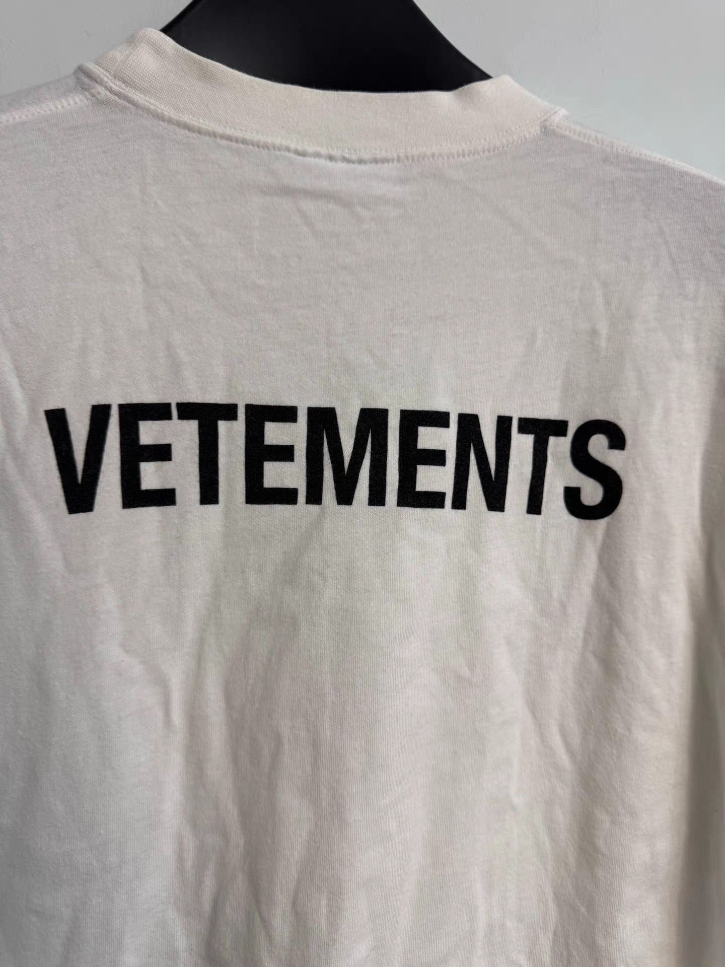 Vetements Vetements vintage classic white Staff short-sleeve T-shirt Size US M / EU 48-50 / 2 - 3 Thumbnail