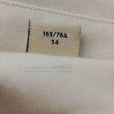 Burberry Burberry Beige Cotton Long Sleeve Shirt . Size US XS / EU 42 / 0 - 6 Thumbnail