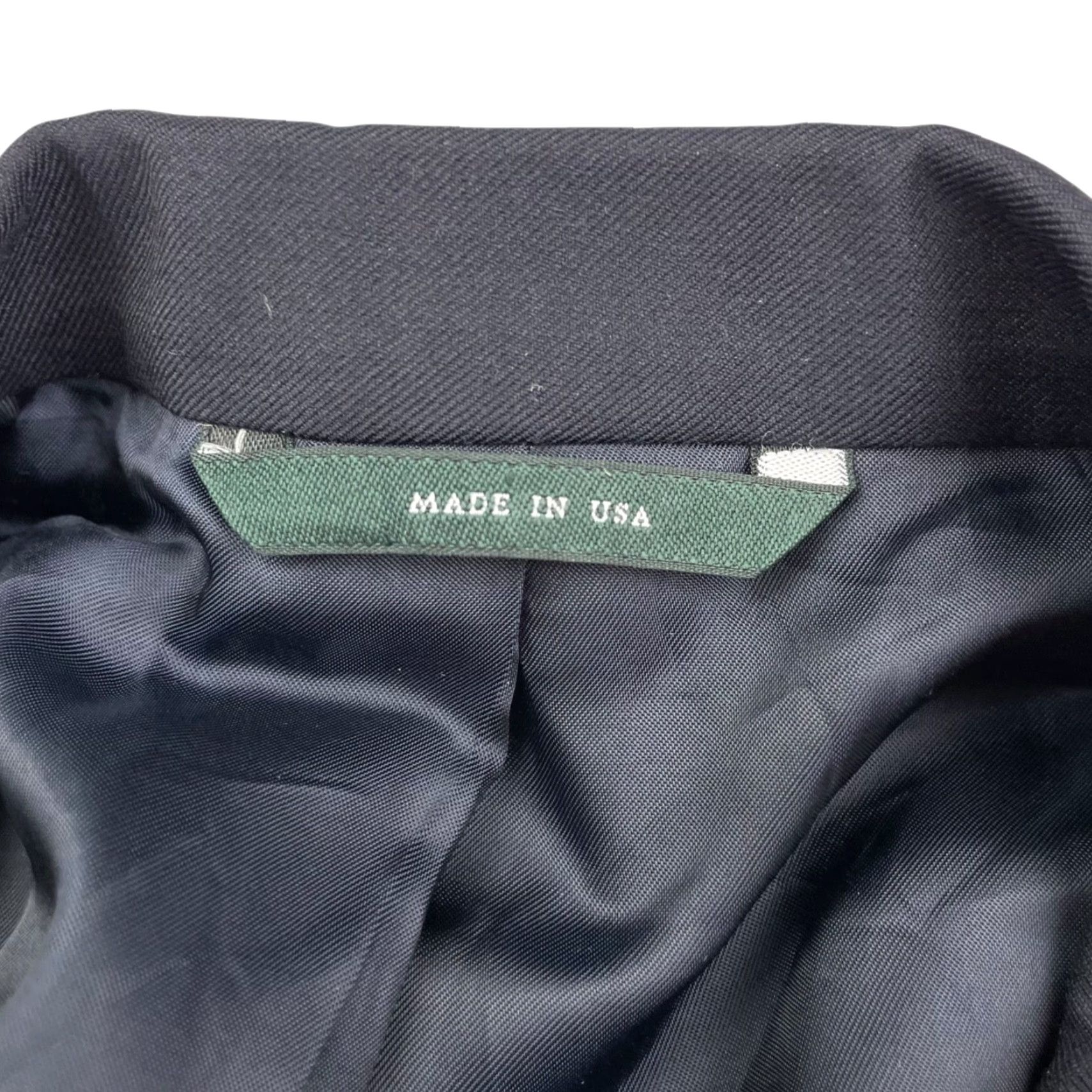 Brooks Brothers Brooks Brothers Country Club Blazer Two Button Navy Wool 100% Medium/42L Mens Madison Gold Button Navy • USA • 48L Size 42R - 5 Thumbnail