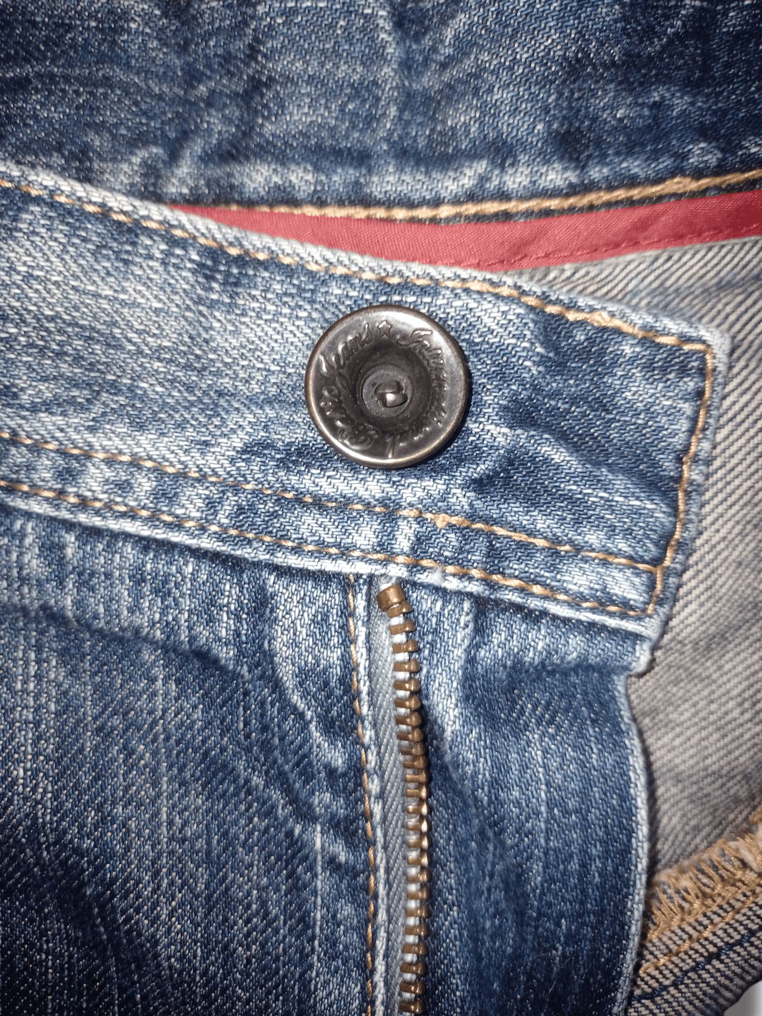 Japanese Brand Vintage Japanese Brand Buckle Back Distressed Baggy Jeans Size US 32 / EU 48 - 5 Thumbnail