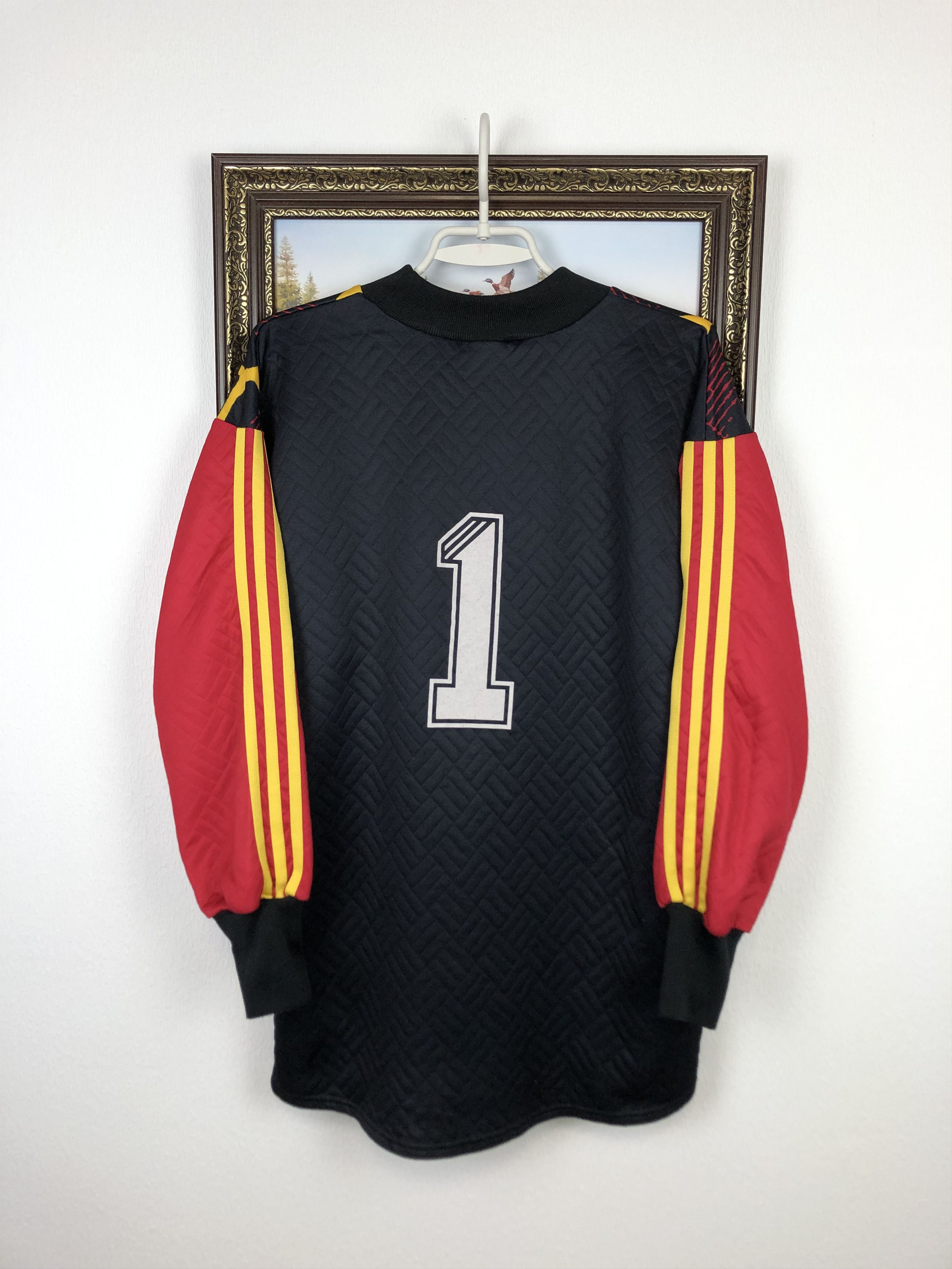 Adidas Vintage 90's Adidas Football Goalkeeper Template Jersey Size US S / EU 44-46 / 1 - 8 Thumbnail
