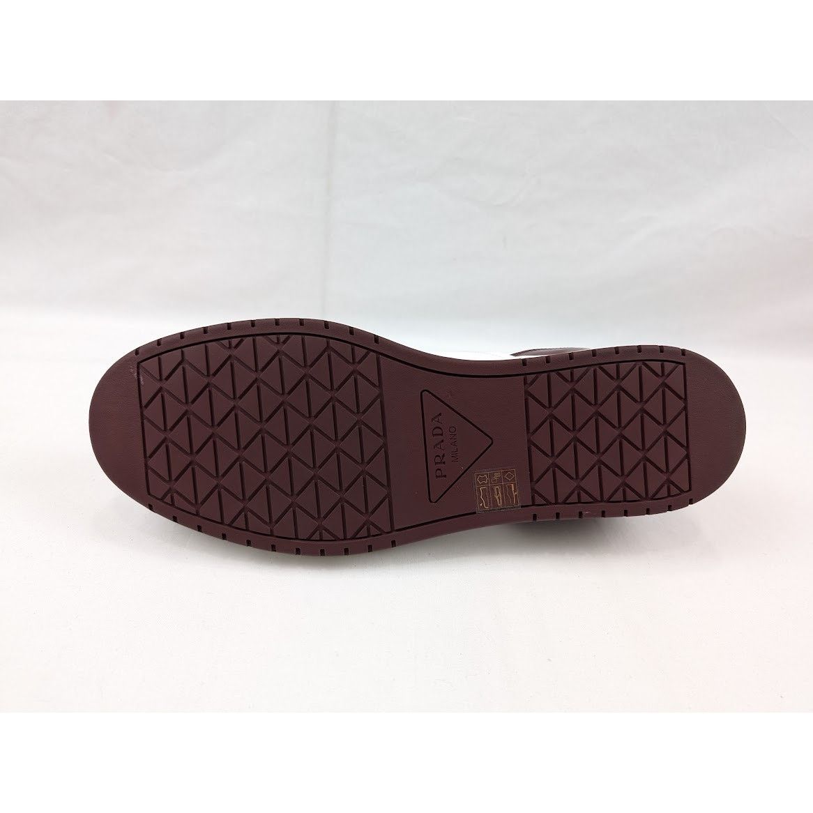 Prada o1rshd1 Low top Sneakers in Bordeaux/Bianco Size US 11.5 / EU 44-45 - 9 Thumbnail