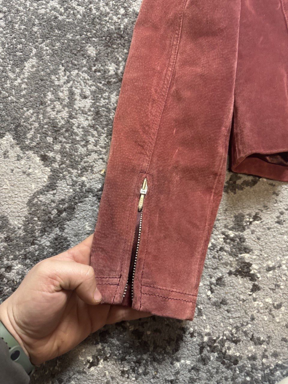 Leather × Vintage Vintage Y2K Outer Edge Suede Jacket with Finge Detail Jacket Size US S / EU 44-46 / 1 - 5 Thumbnail