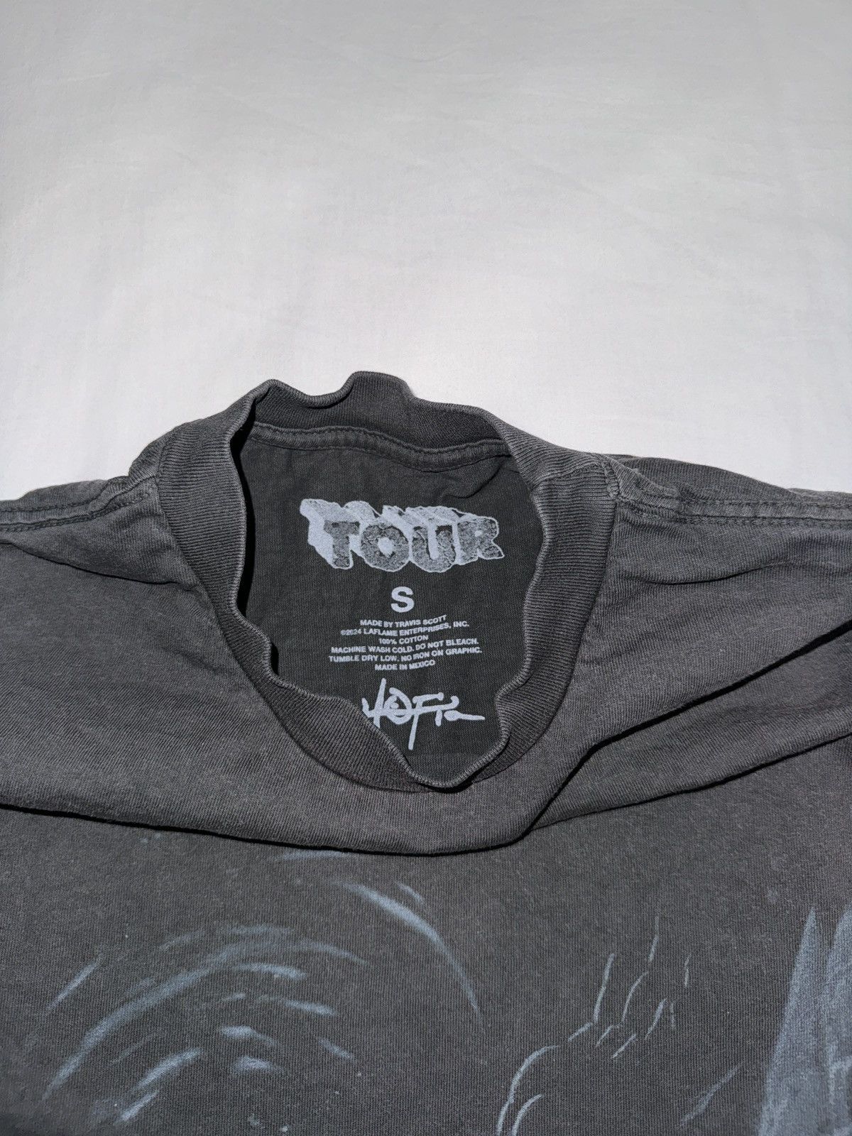 Travis Scott CIRCUS MAXIMUS Telekinesis Tee - Official Tour Merch Size US S / EU 44-46 / 1 - 3 Thumbnail