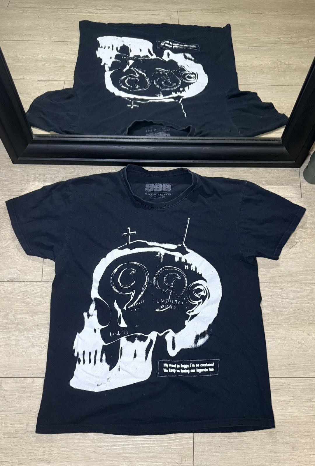 999 Club Y2K 999 Club! Juice Wrld Concert Skull Shirt Size US L / EU 52-54 / 3 - 1 Thumbnail