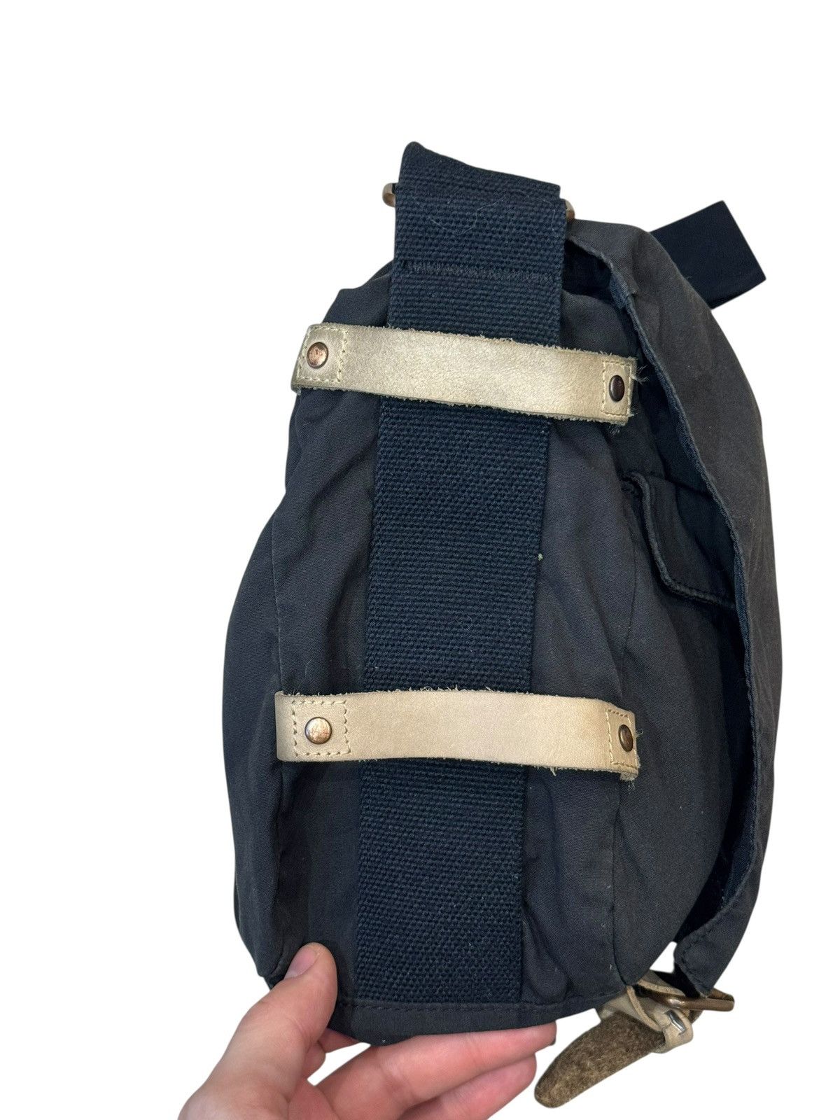 Fjallraven Fjallraven Vintage Black Shoulder School Strap Bag Size ONE SIZE - 7 Thumbnail