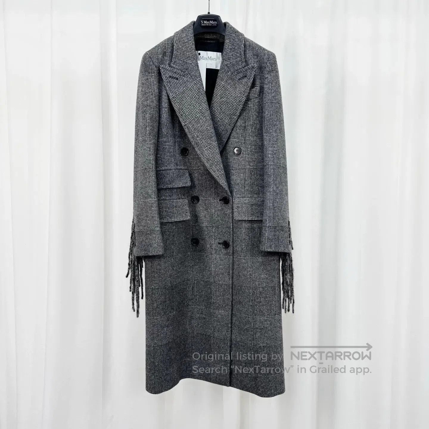 Other maxmara gray plaid wool coat. Size US M / EU 48-50 / 2 - 1 Thumbnail