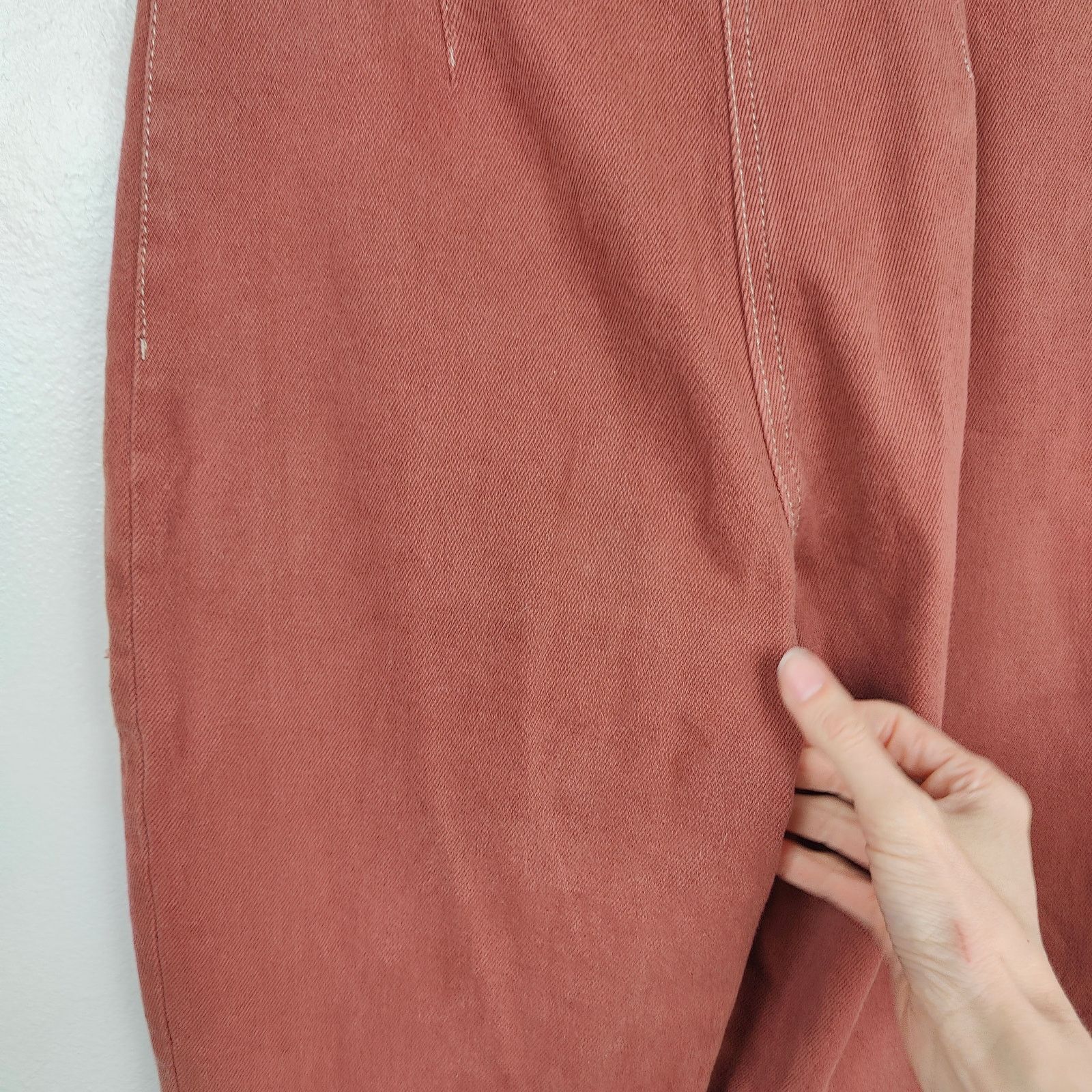Aritzia Aritzia Wilfred Free Modern Utility Pant Womens 2 Soft Red Size 26" / US 2 / IT 38 - 6 Thumbnail