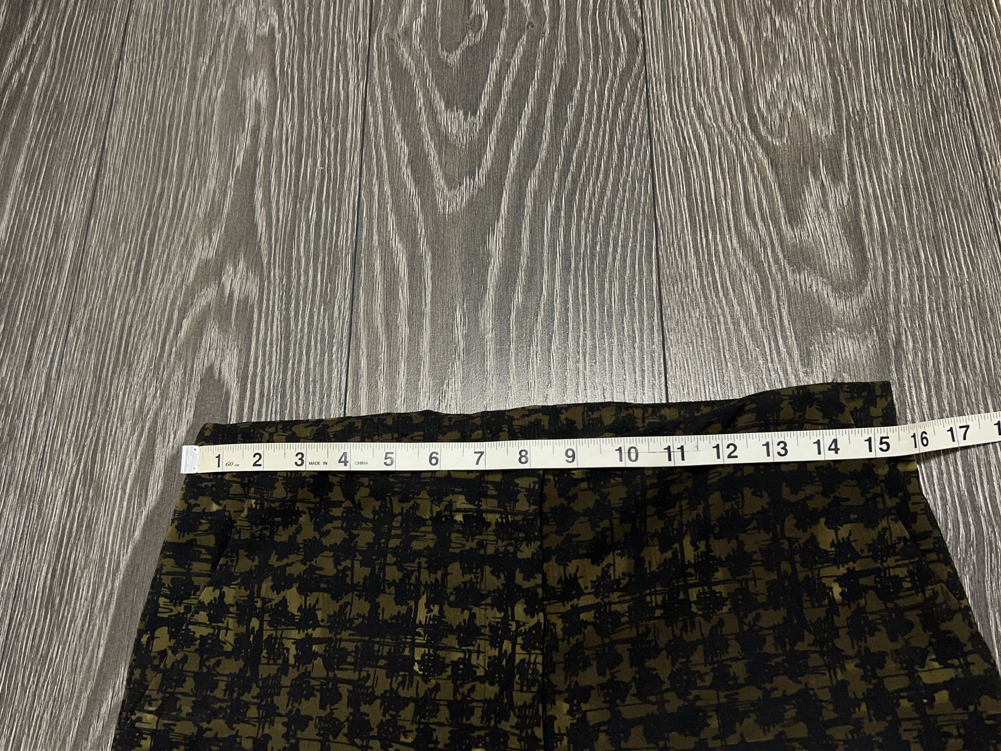 Prada Designer Abstract Houndstooth Print Pants Formal Trousers Size 28" / US 6 / IT 42 - 10 Thumbnail