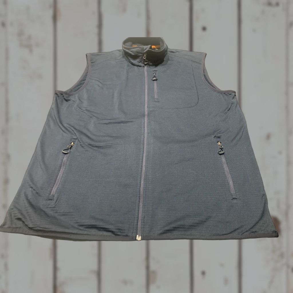 Orvis Orvis Vest Pockets Full Zip Blue Polyester L Large Men's Regular Stand-Up Collar Style Features: Pockets Jacket/Coat Length Mid-Length Zipper Closure Size US L / EU 52-54 / 3 - 1 Thumbnail